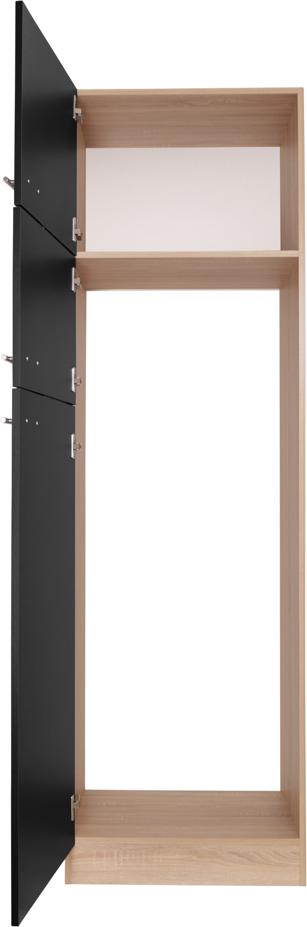 RESPEKTA Kühlumbauschrank »Merle« Breite 60 cm, Türen wechselseitig anschlagbar, Höhe 200 cm