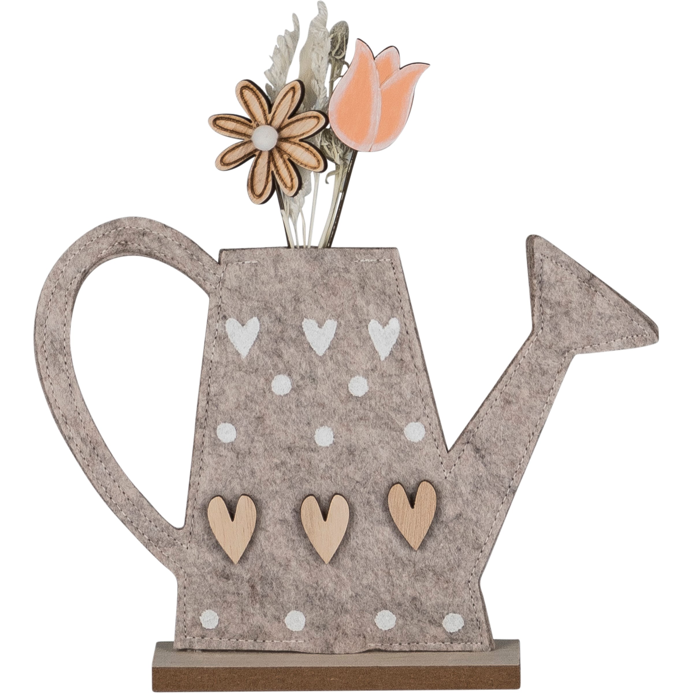 Creativ home Dekofigur »Frösche mit Giesskanne« mit niedlichen Applikationen