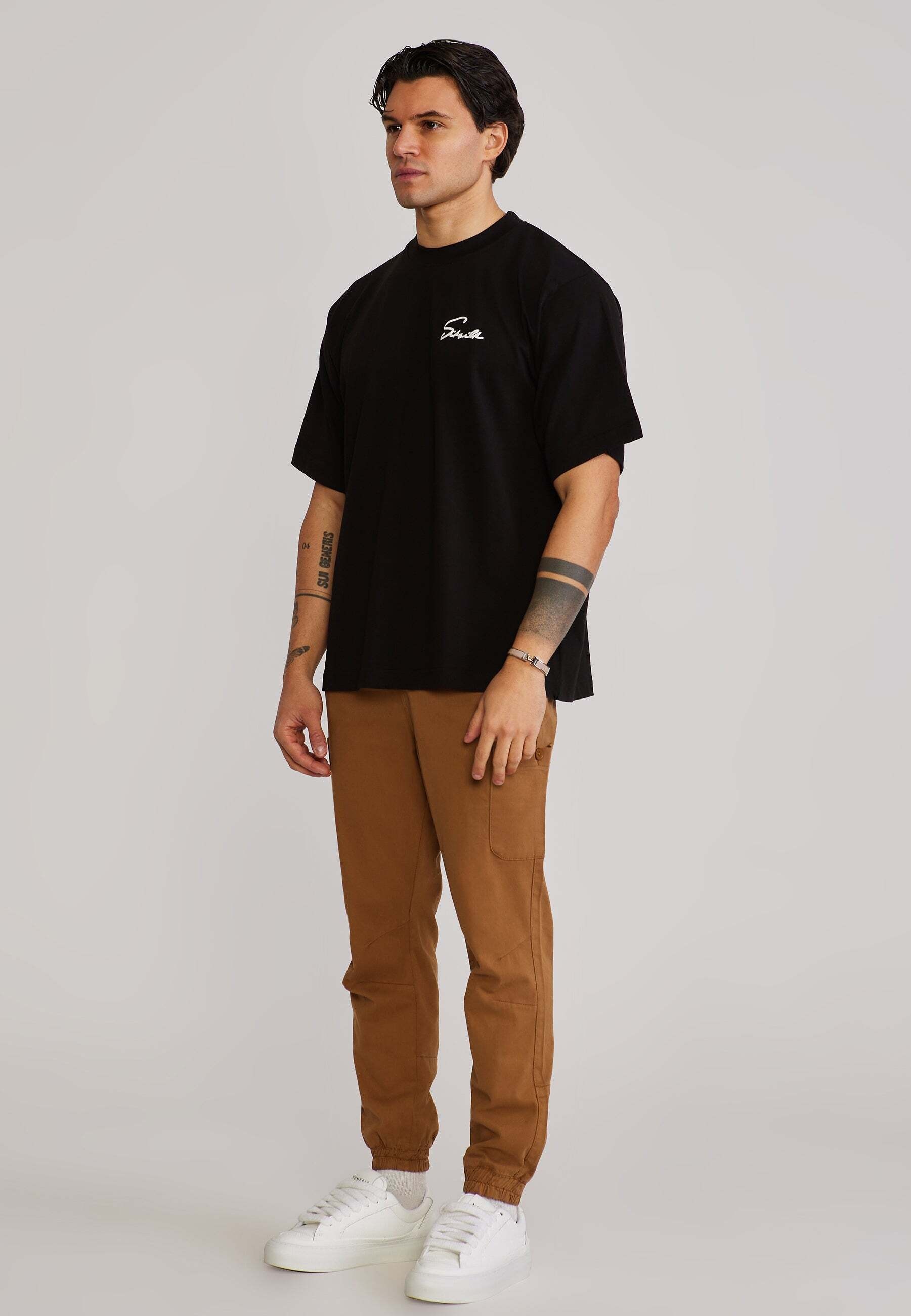 Siksilk Pantalon cargo »Siksilk Cargohose Slim Fit«