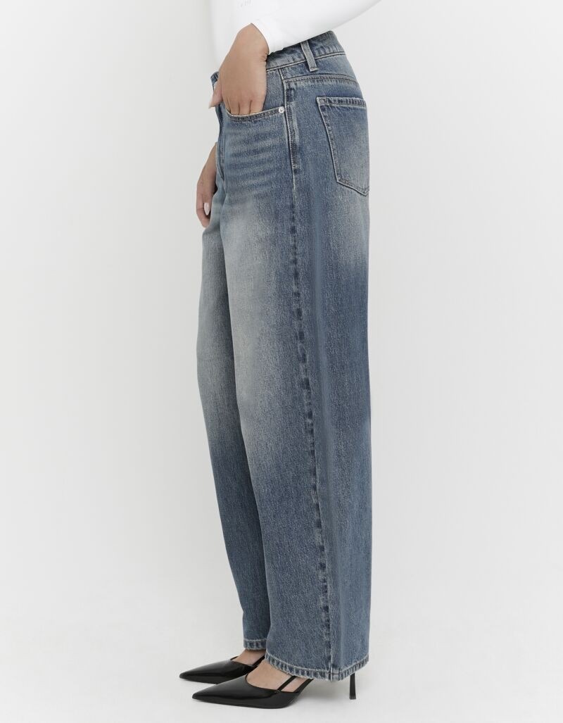 Tally Weijl High-waist-Jeans »SPADEJOELLE« Baumwollmischung, barrel fit