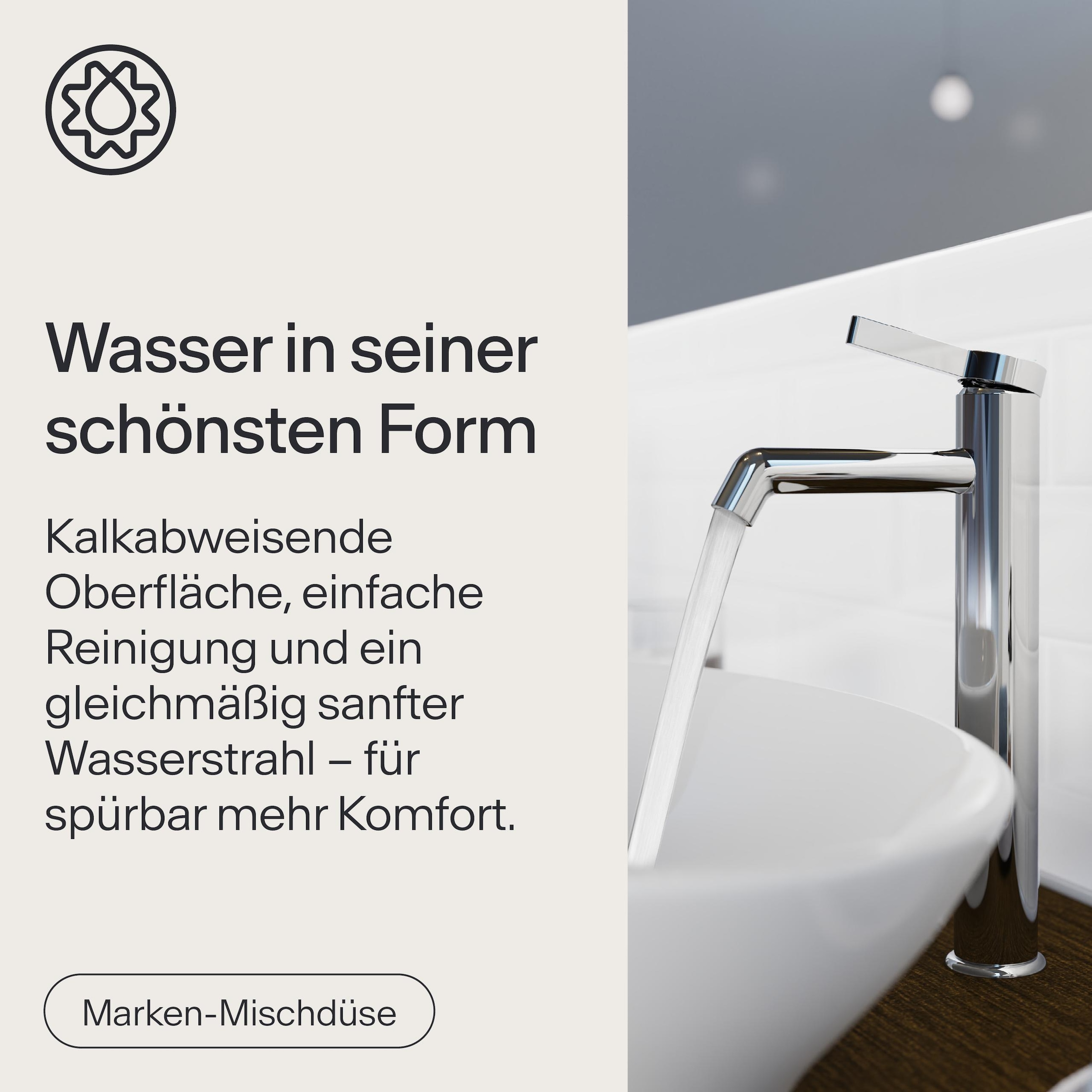 WASSERWERK Robinet de lavabo »WT 11« incl. popup, économie d'eau