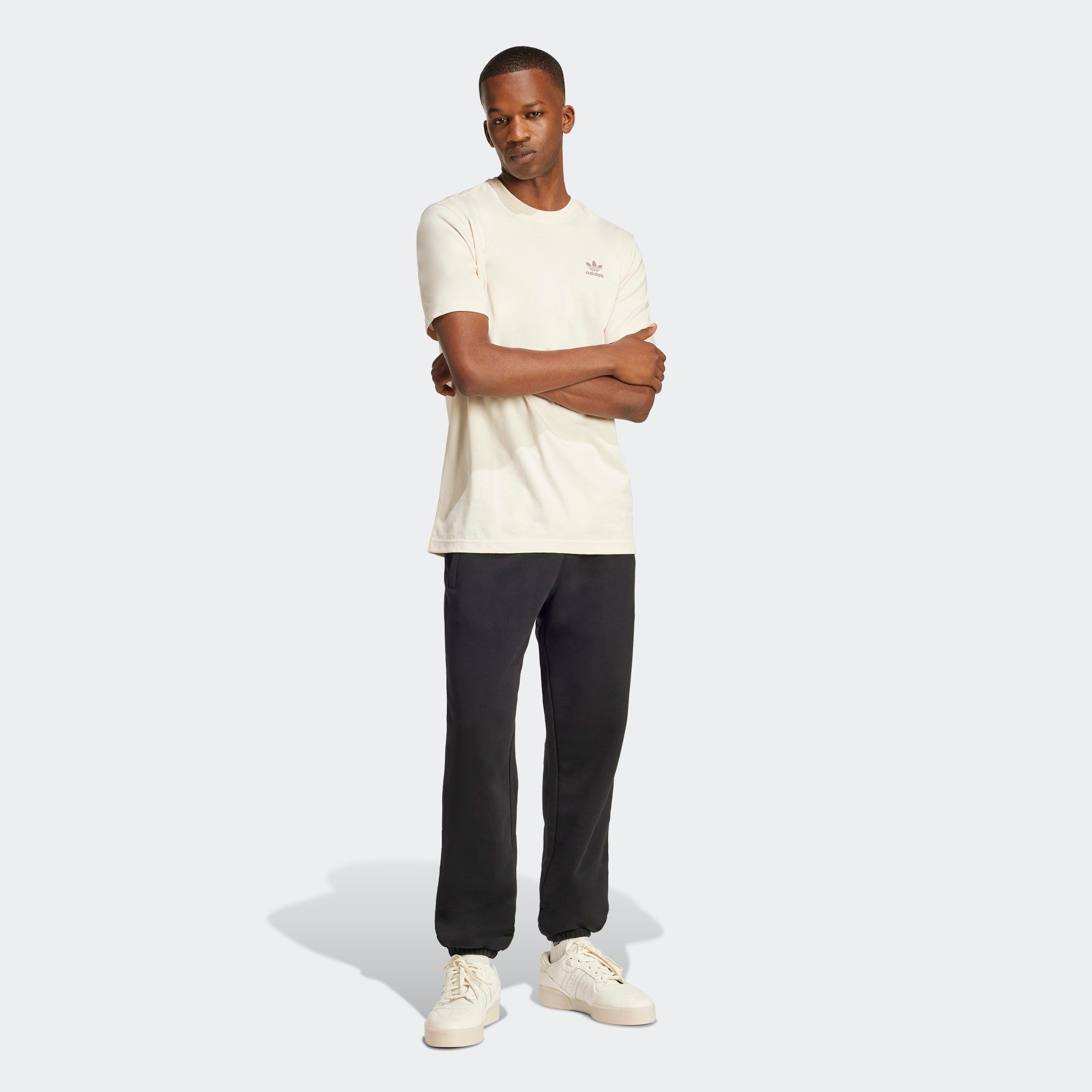 adidas Originals Pantalon de sport »ESS PANTS FT«  pour adultes, avec cordon de serrage, coupe normale, en coton