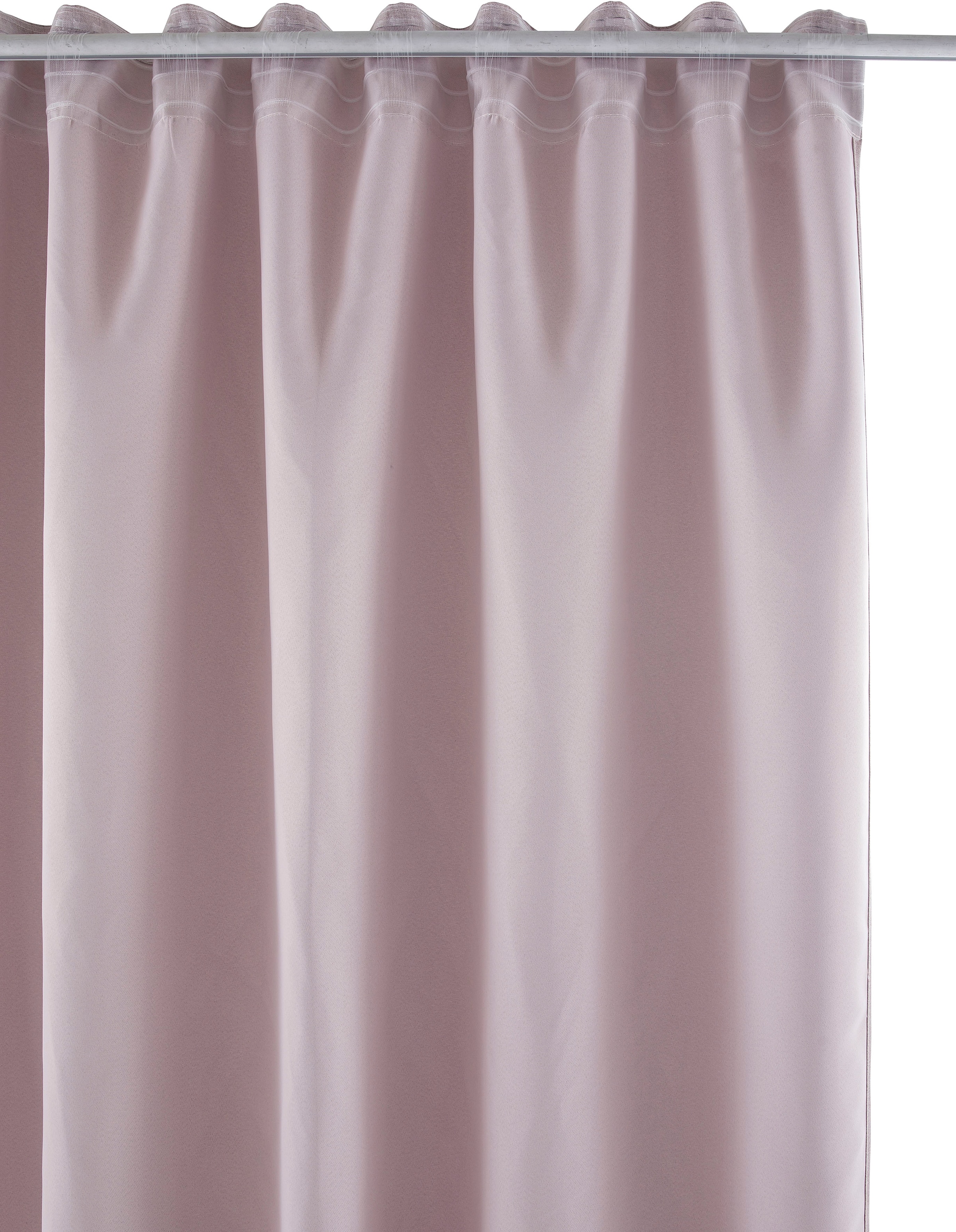 my home Vorhang »LONDON« verdeckte Schlaufen 1 Stk. tlg. Sicht- und Lichtschutz, 135 x 235cm,Melange-Optik,