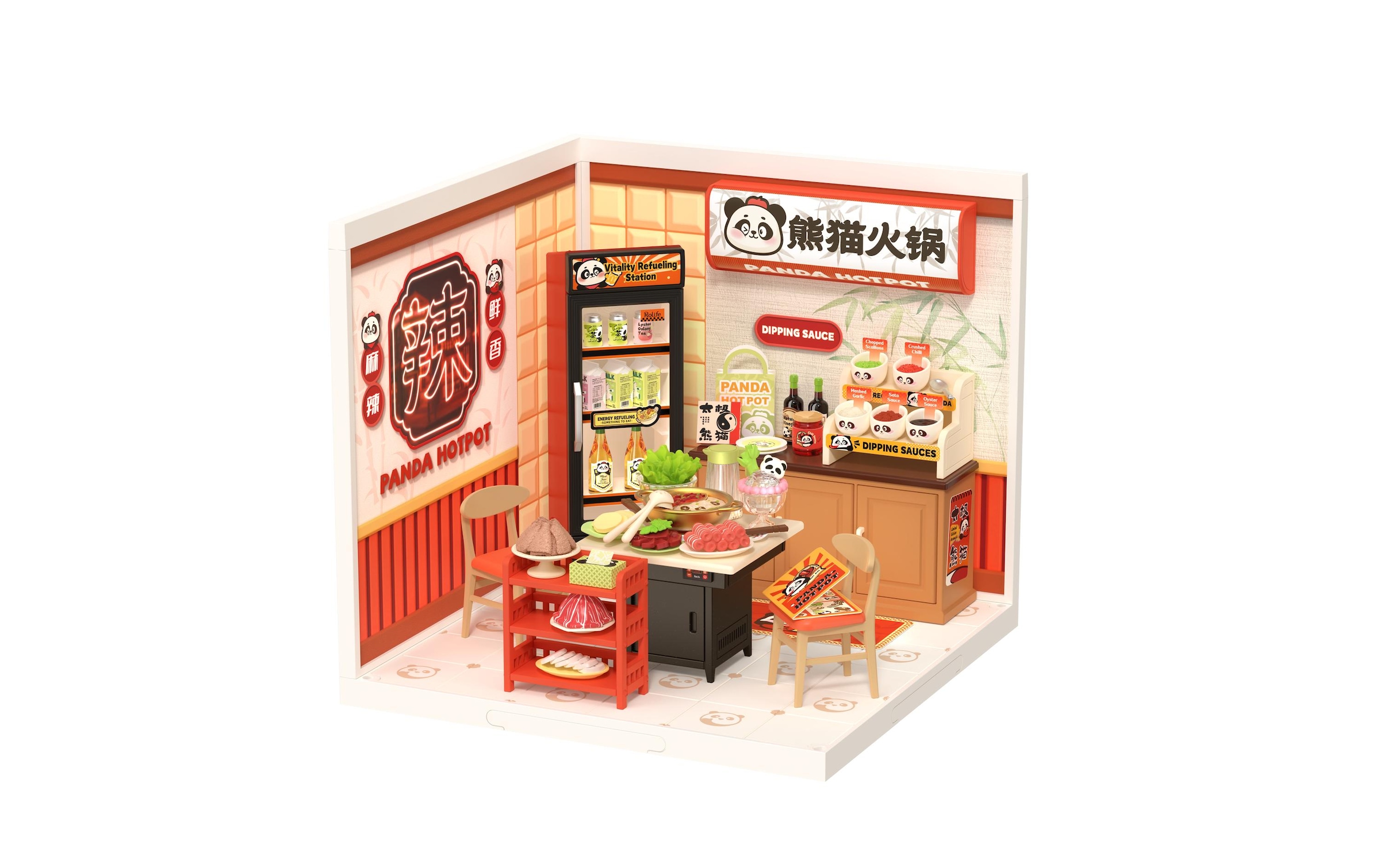   Modellbausatz »RoboTime Panda Hot Pot«