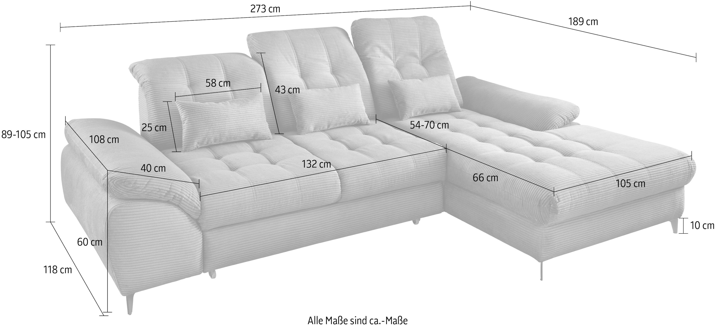 Home affaire Paysage de salon »Delphino«