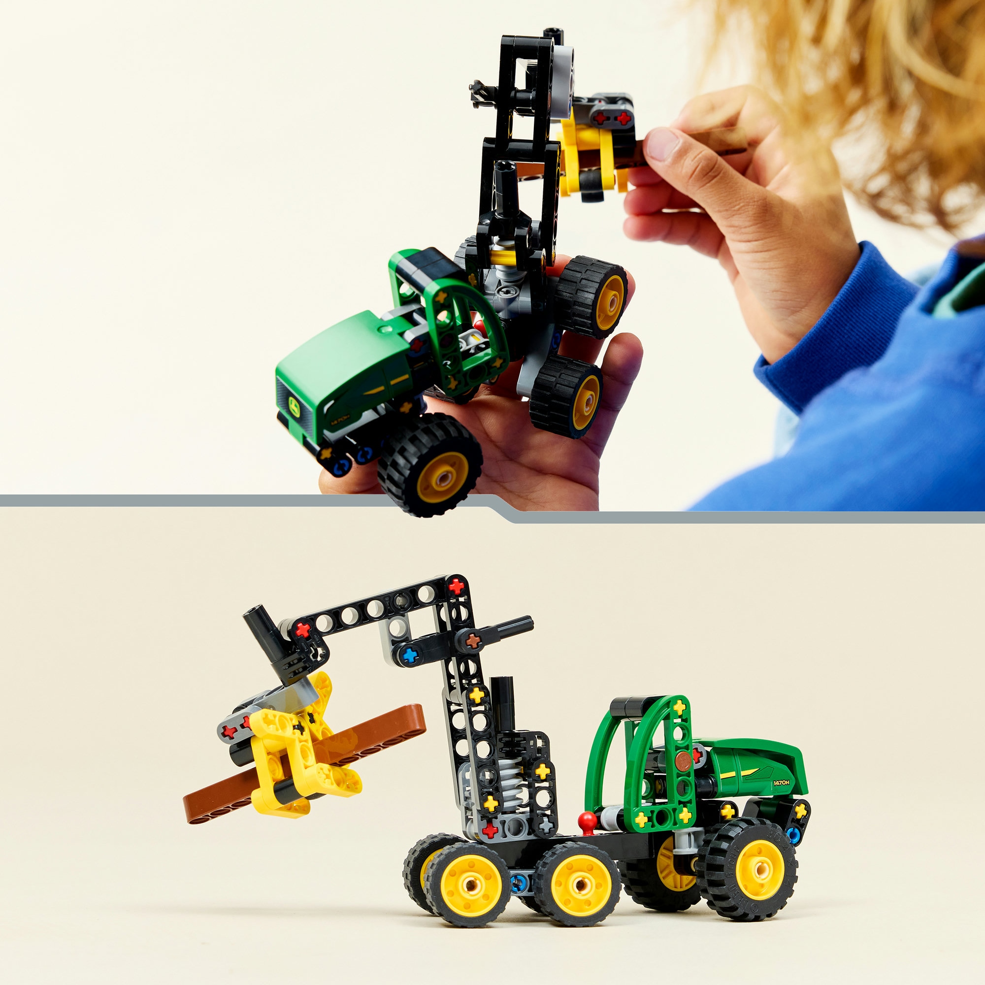 LEGO® Pions de construction »John Deere 1470H Rad-Harvester (42218), LEGO Technic« Made in Europe