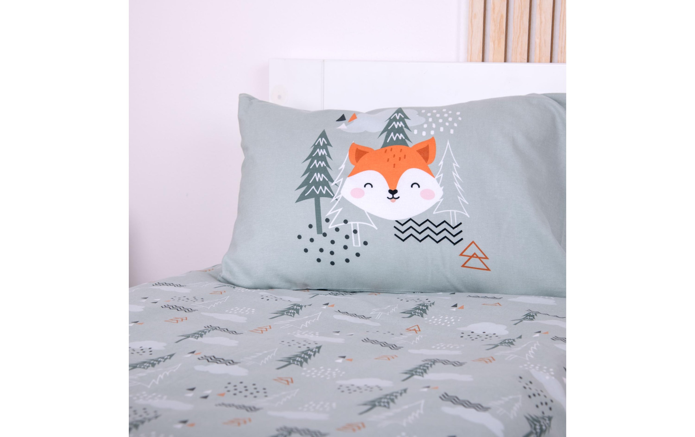 Herding Babybettwäsche »babybest Nordic Forest« 2 mit tollem Wendemotiv