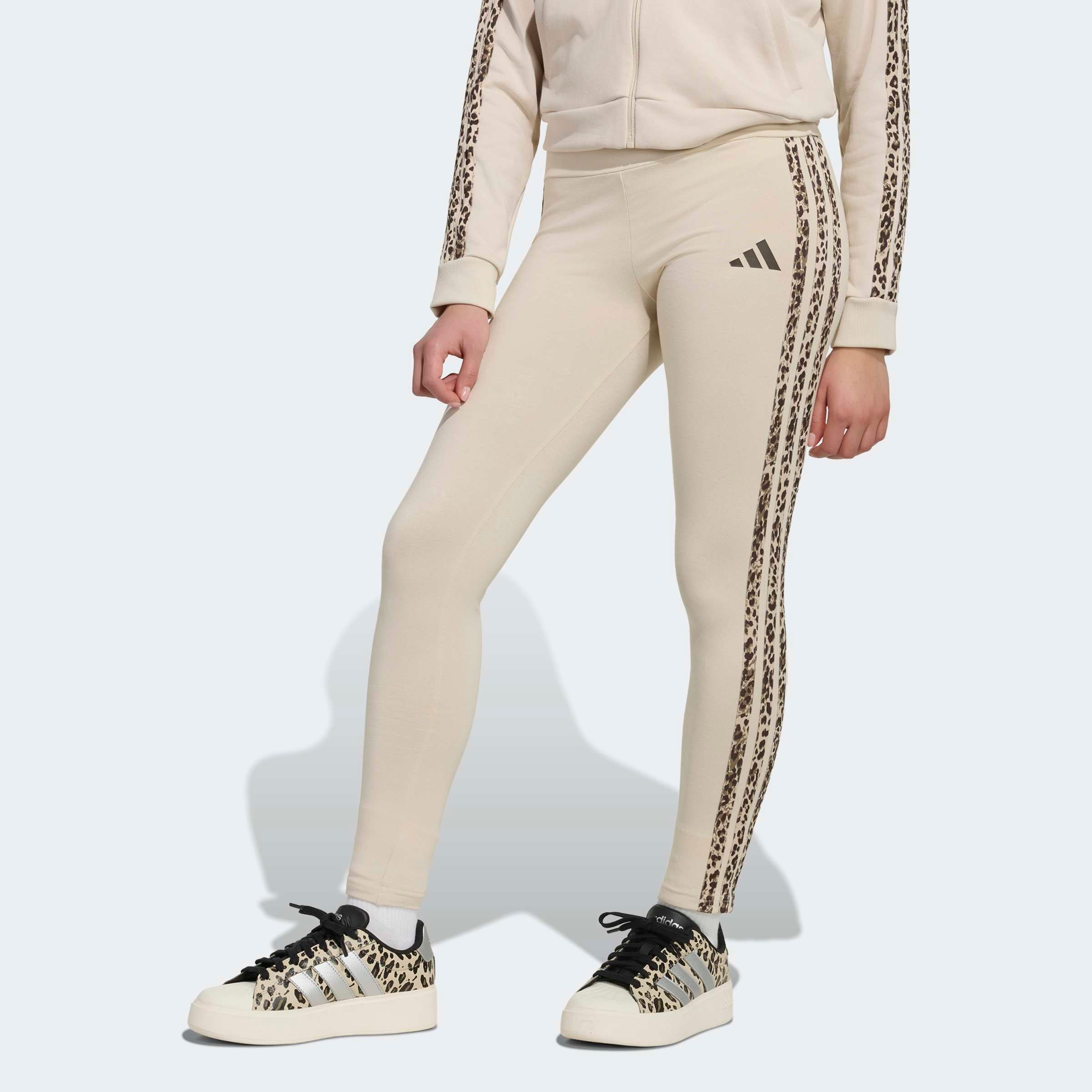 adidas Sportswear Leggings »JG AN 3S LEG«  pour enfants, style sportif, en coton et élasthanne