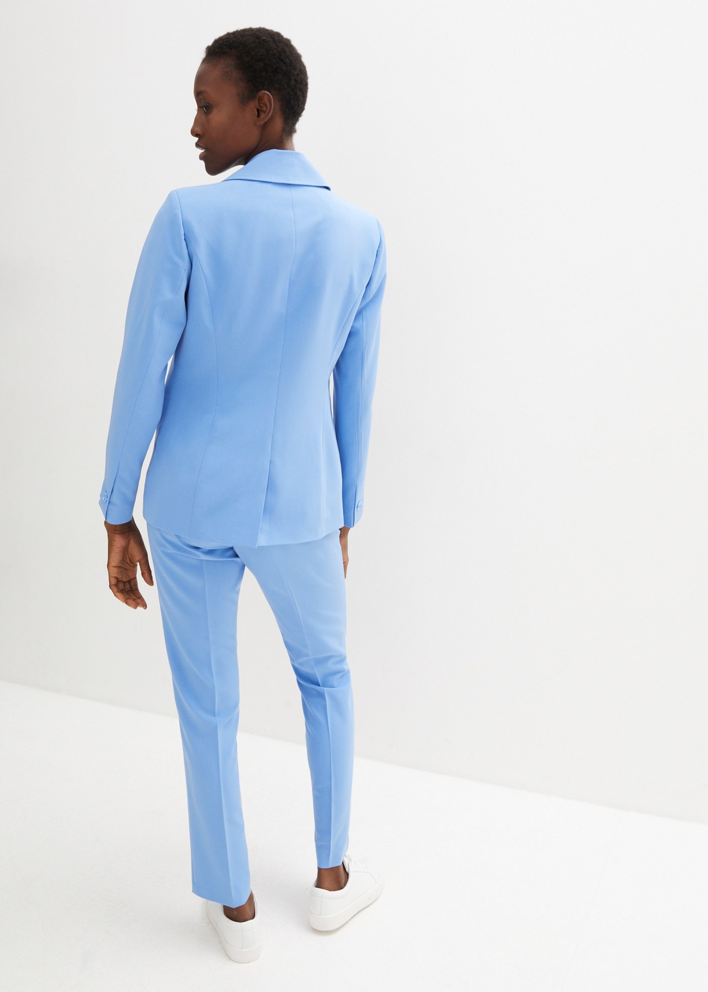 bonprix Tailleur pantalon »Hosenanzug 2-tlg« Set, 2 tlg. coupe régulière Regular Fit, mit Elasthan-Anteil, verschiedene Konfektionsgrössen
