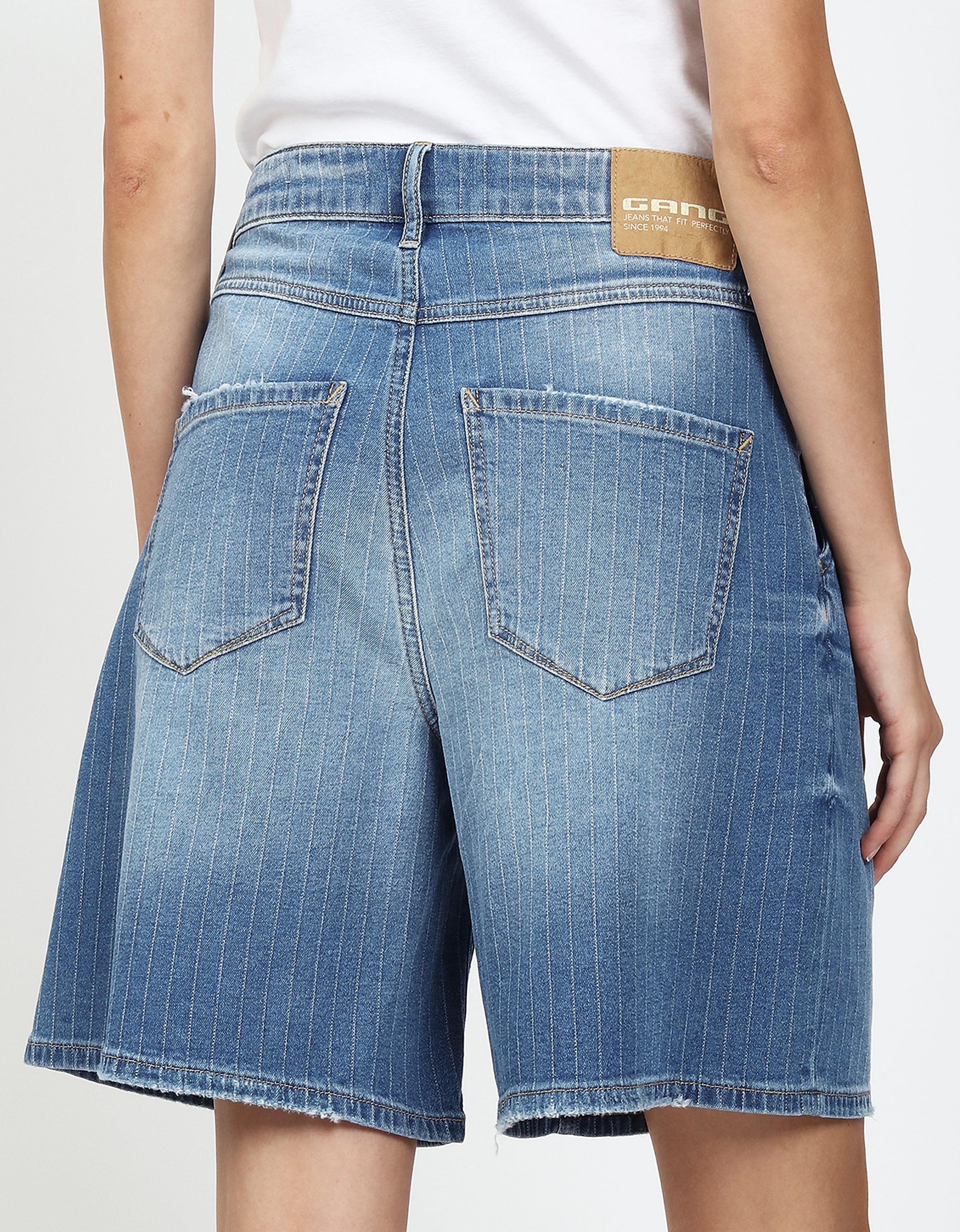 GANG Bermuda »94WANDA BERMUDA«  mit Bundfalten vorn