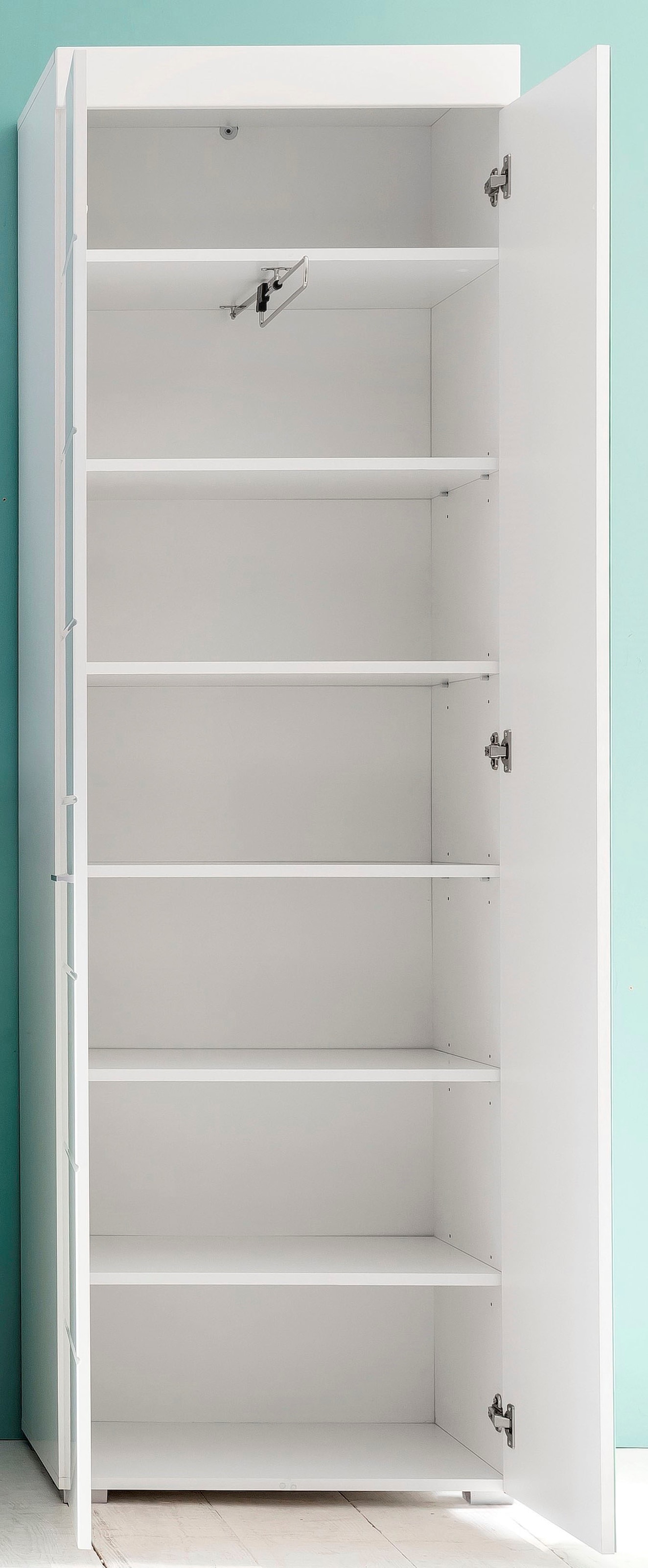 Home affaire Garderobenschrank »Avena« Flurschrank mit Spiegeltür -  (B/T/H) 80/12/72 cm