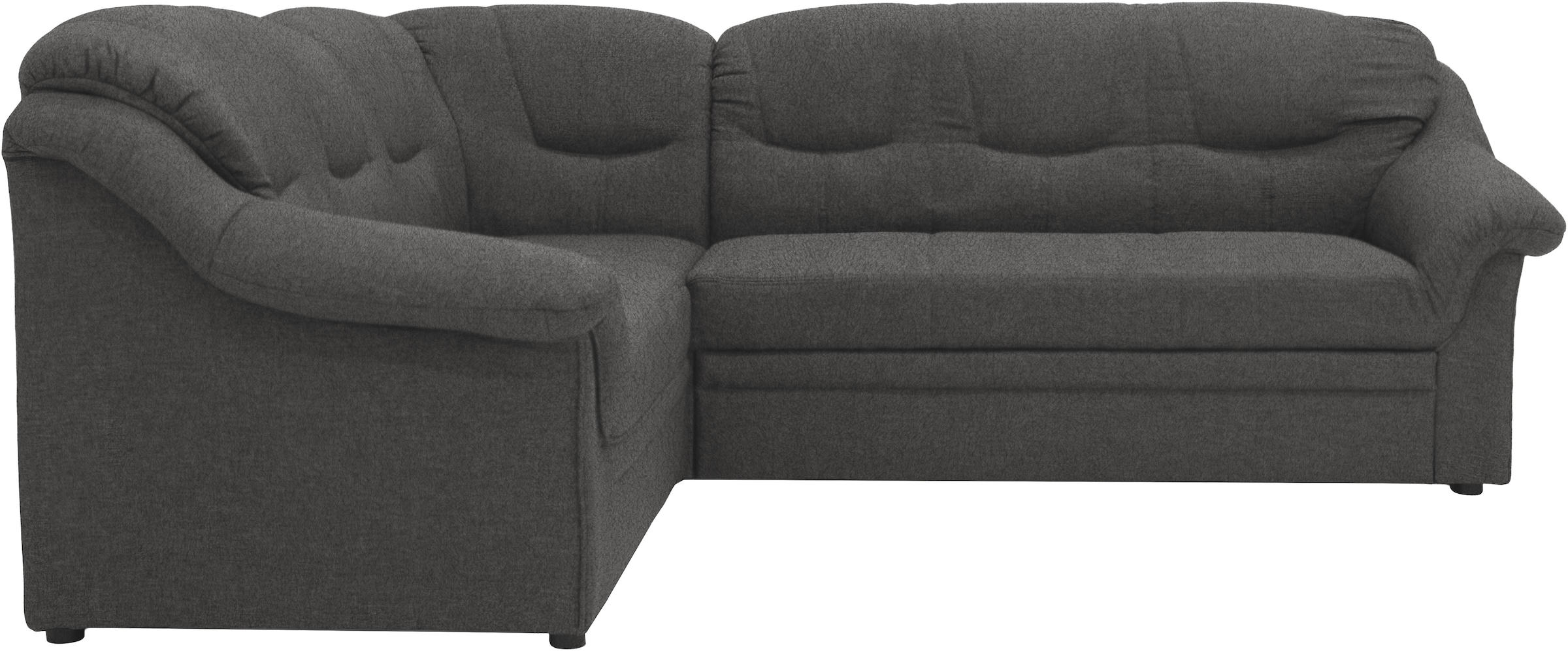 GOODproduct Canapé d'angle »Nyborg 234 x 185 cm, stabil, komfortabel, formschön mit Steppungen« Au choix avec fonction lit, en forme de L, matelassage moderne