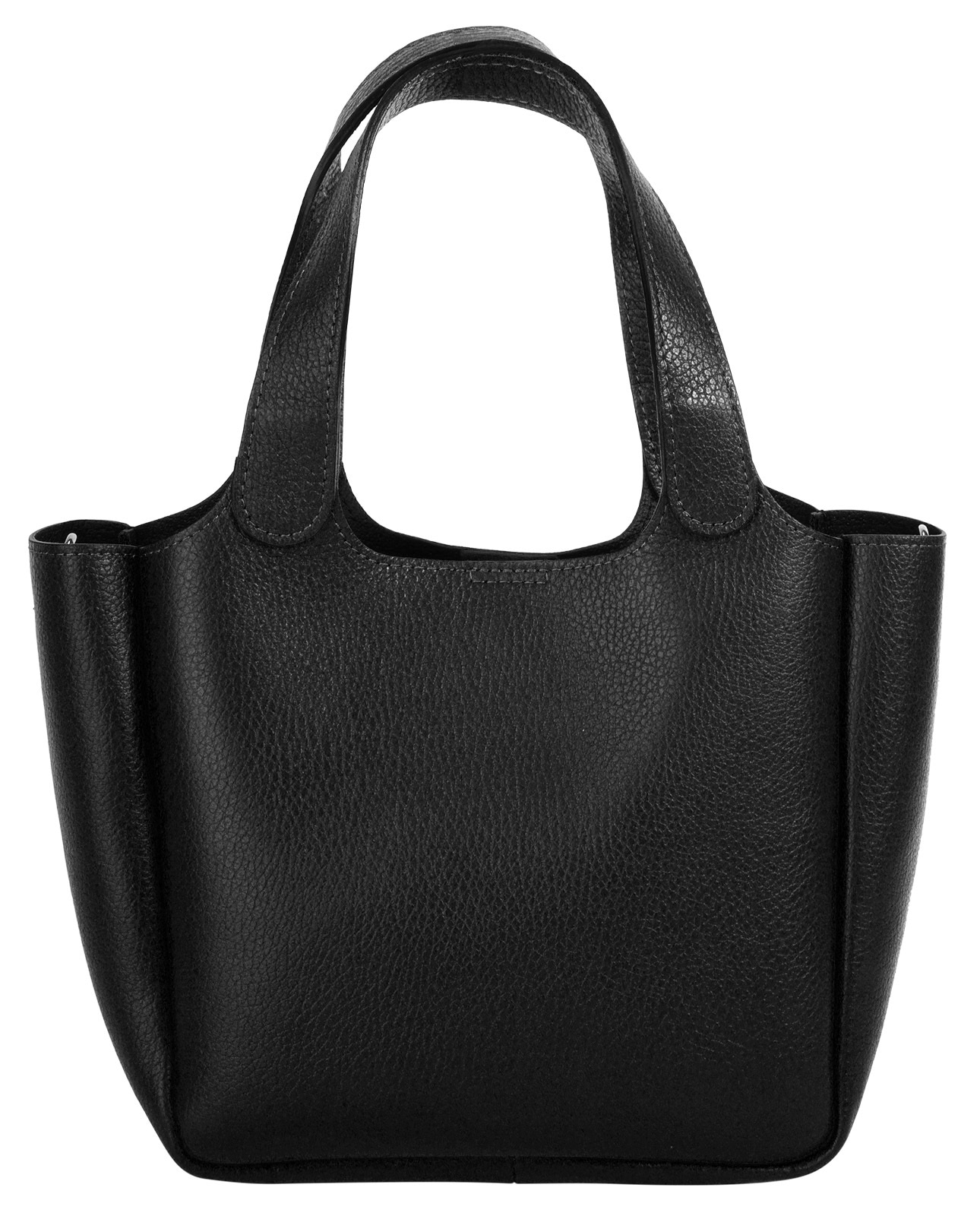 Cluty Henkeltasche echt Leder, Made in Italy