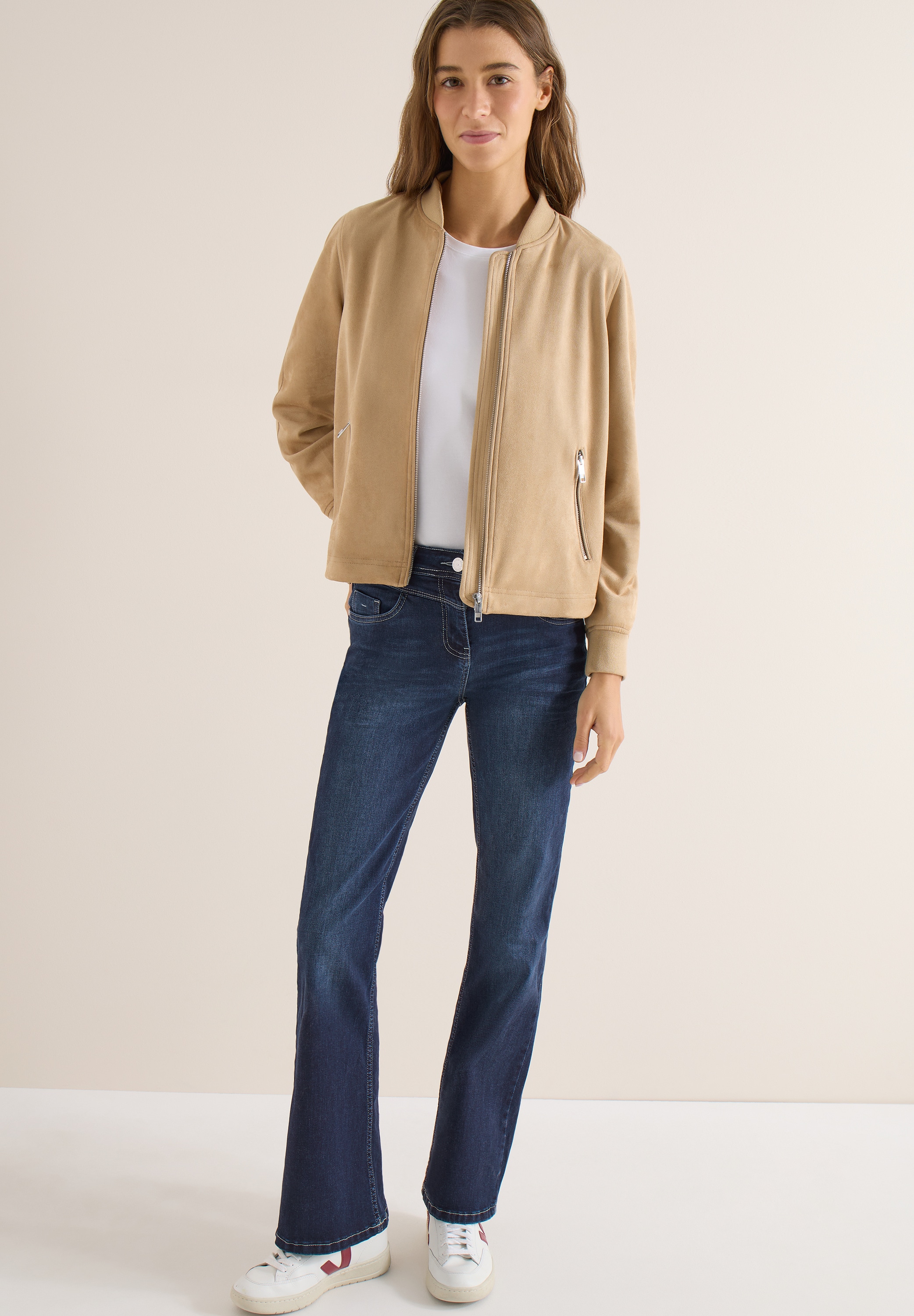 Cecil Bootcut-Jeans »Style Toronto Bootcut« 5-Pocket-Style, mit Stretch