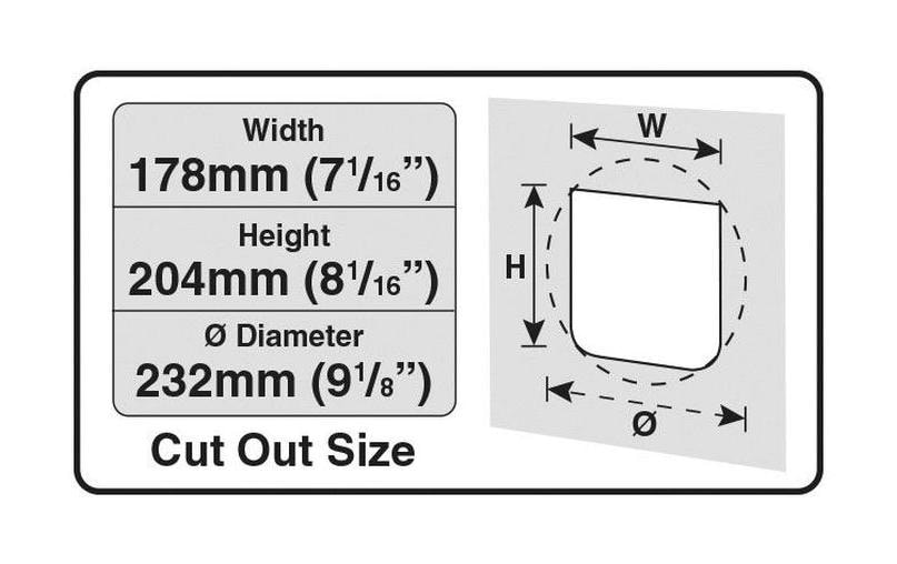 CAT MATE Clapet pour animaux domestiques »Super Selective 4-Wege«