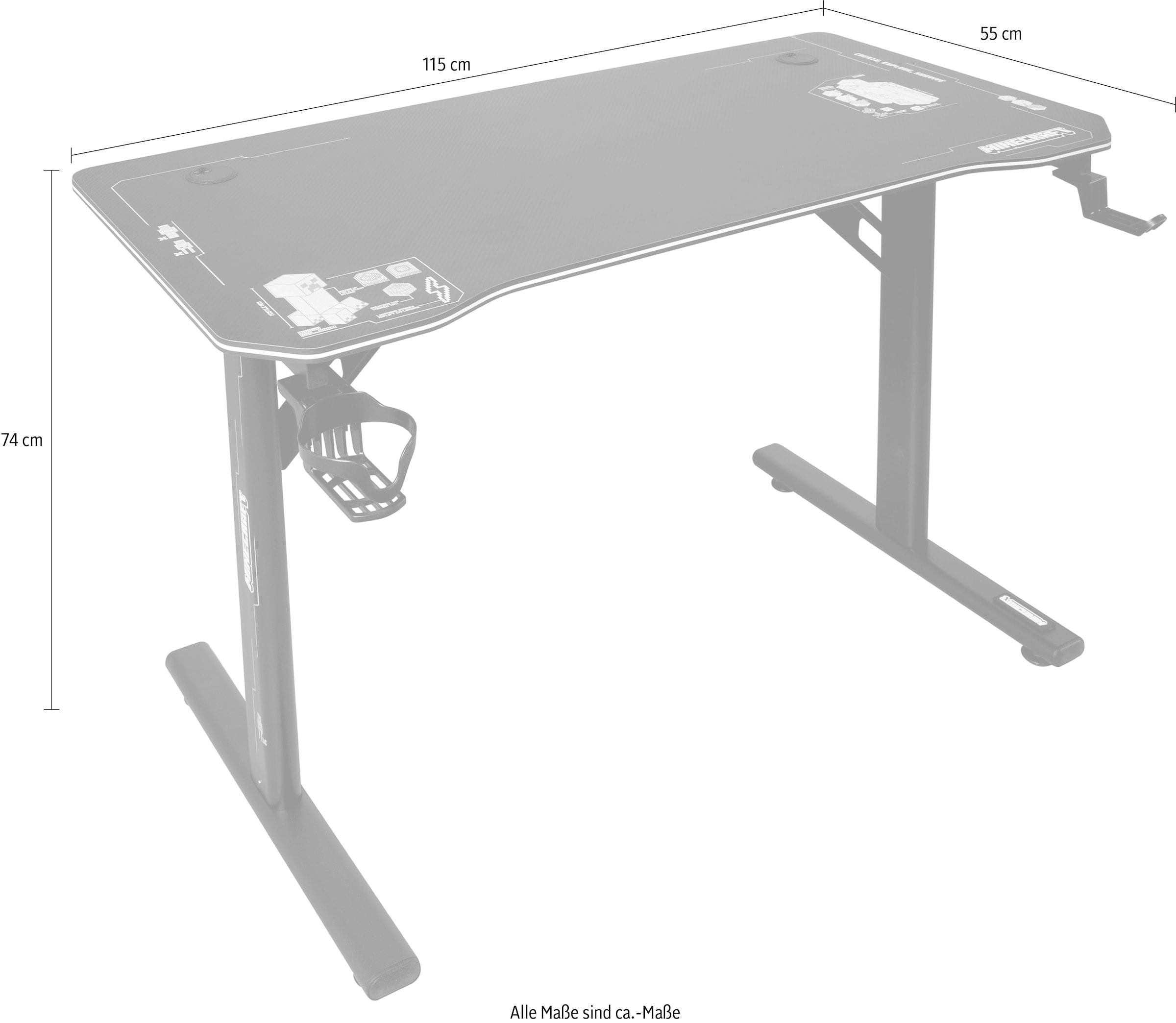 Phoenix Table de gaming