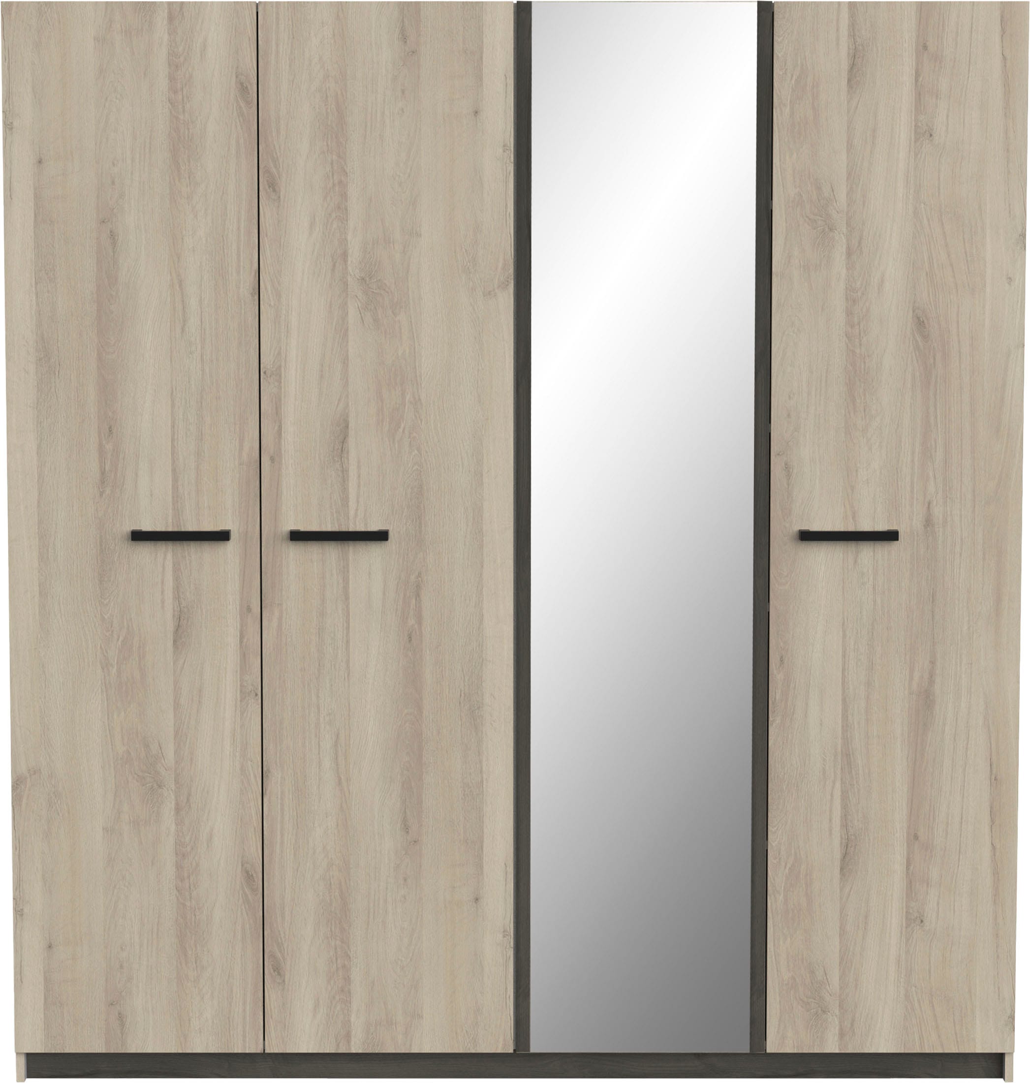 Demeyere GROUP Armoire pour enfants »Watson« ARMOIRE 4 PORTES/1 MIROIR