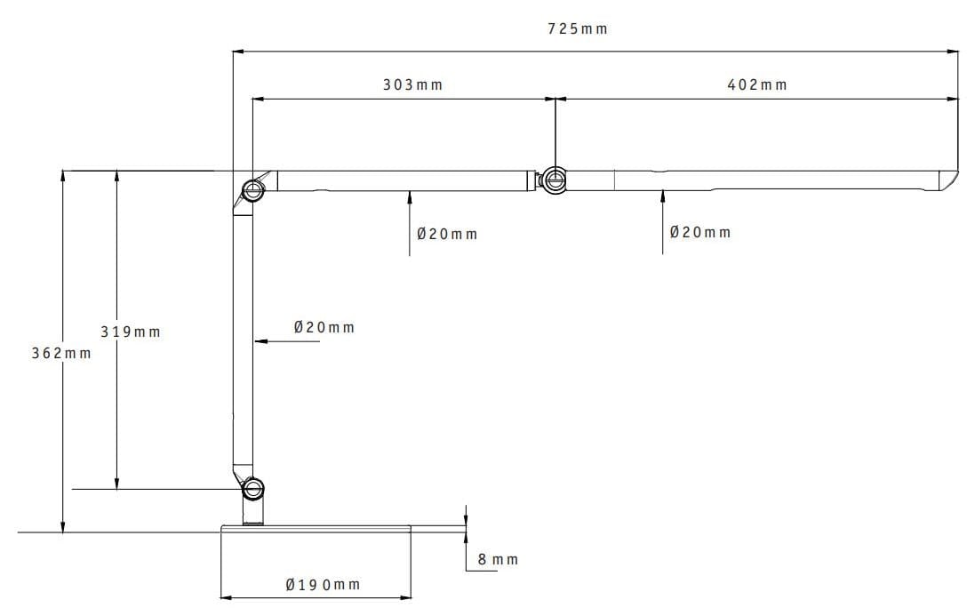 Paulmann Lampe de table »FlexBa«
