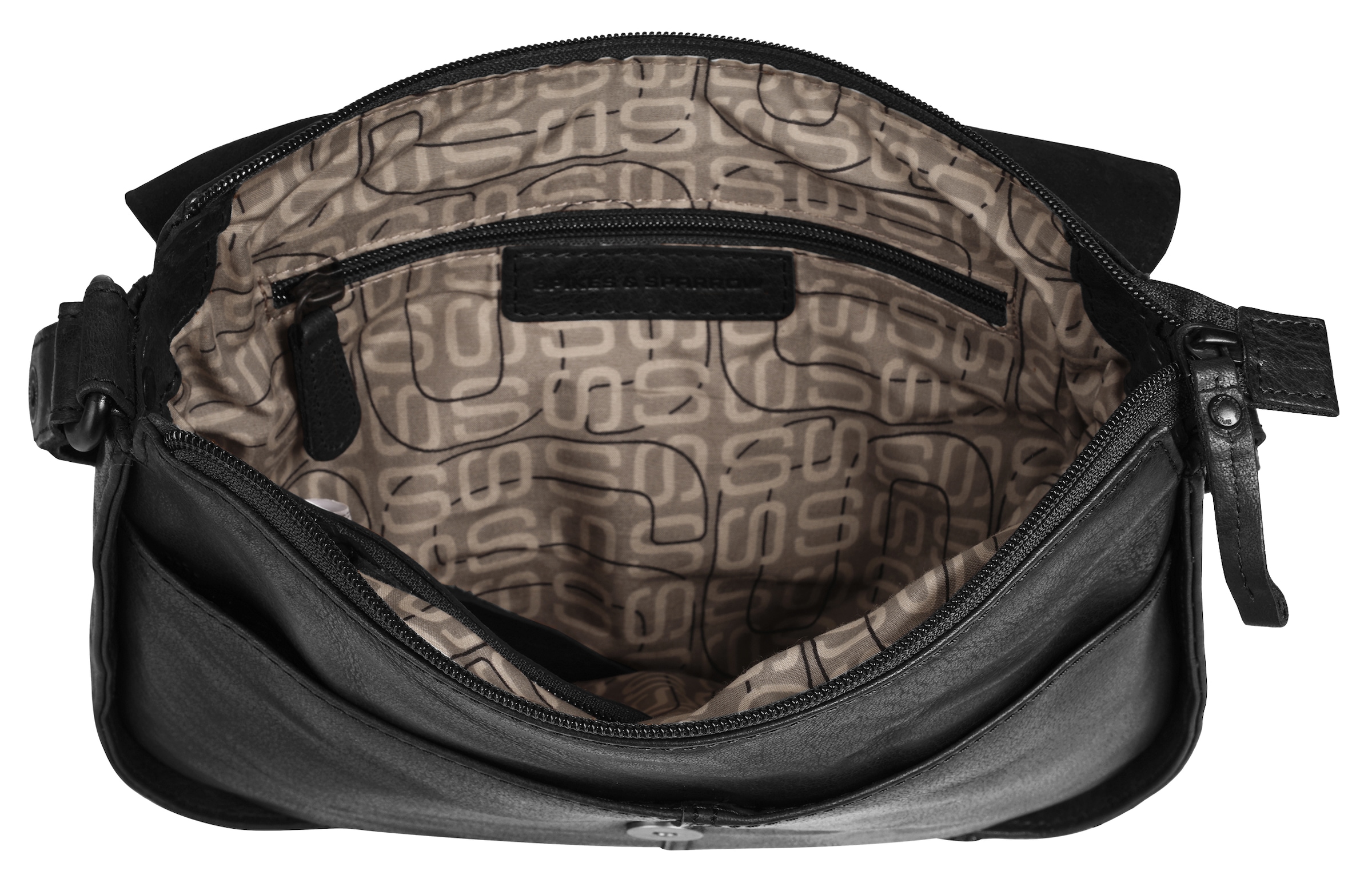 Spikes & Sparrow Umhängetasche echt Leder