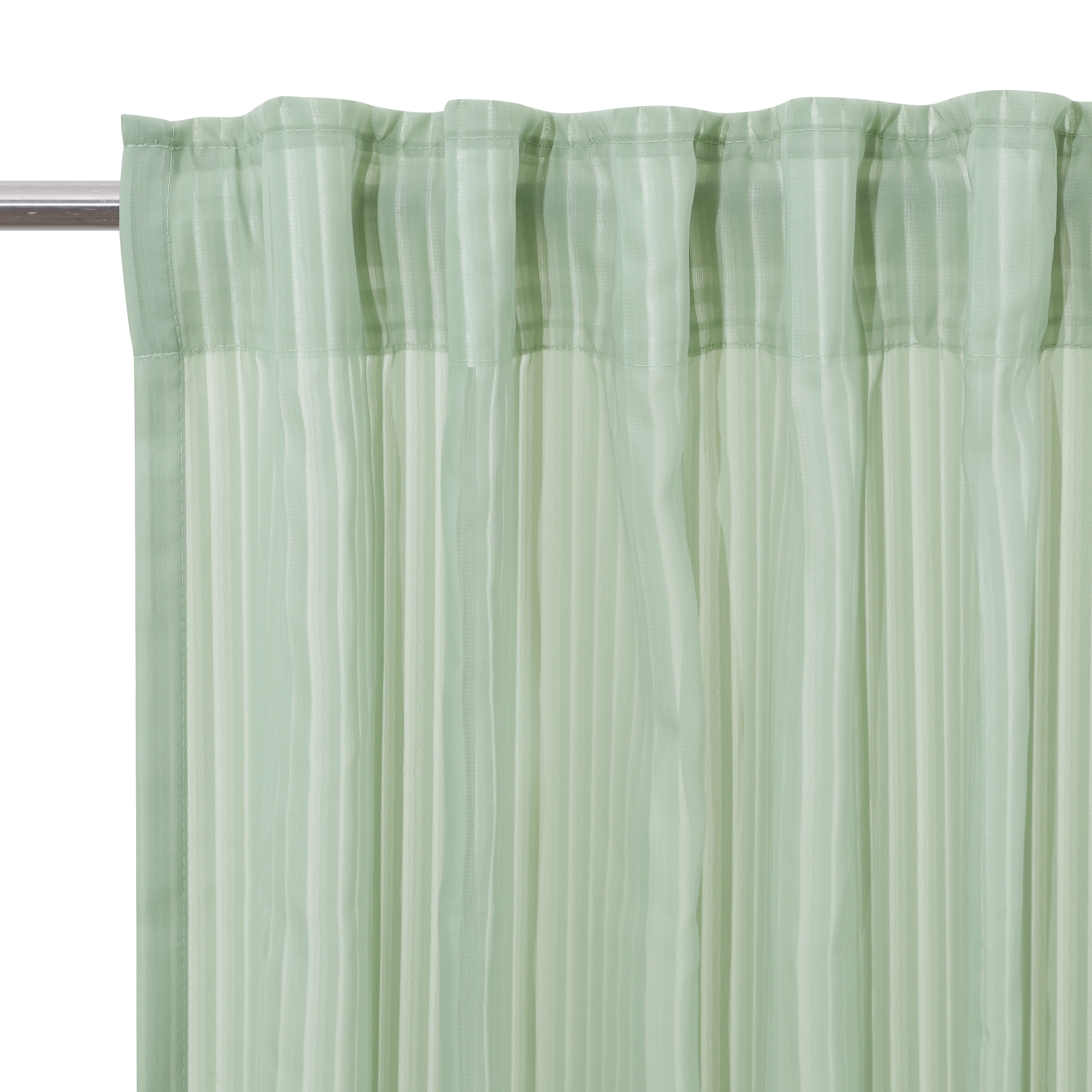 GOODproduct Gardine »Fritty« Multifunktionsband 2 Stk. tlg. Multifunktionsband, transparent, moderne Längststreifen, Ausbrenner