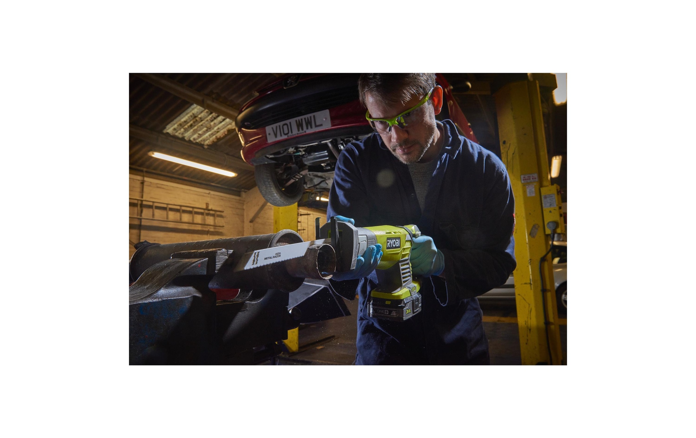   Scie sabre sans fil »RYOBI RRS1801M, Solo«