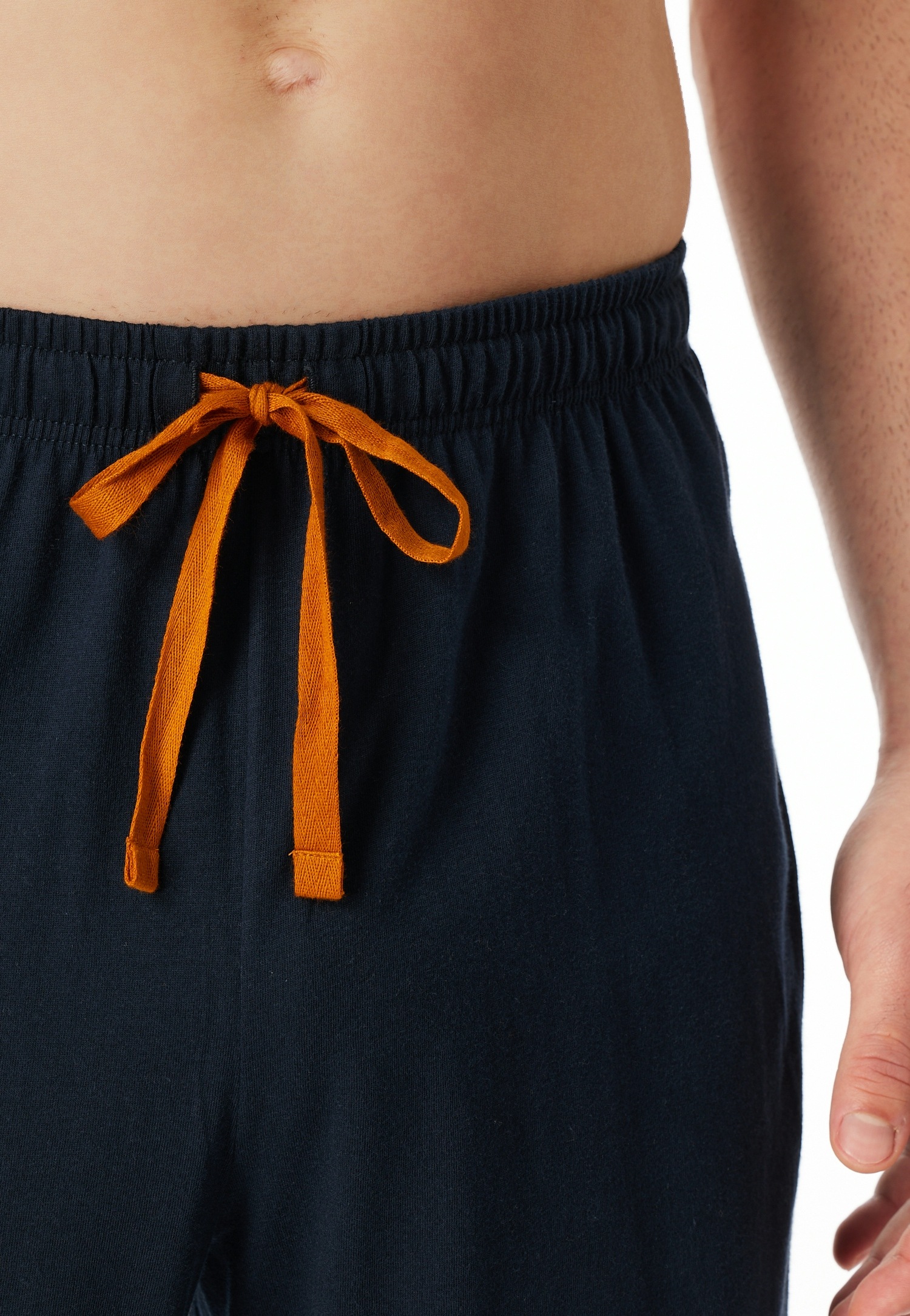 Schiesser Pyjama »Casual Nightwear« 2 pièces Rundhalsausschnitt, langärmelig, gestreift, Baumwolle, Single Jersey