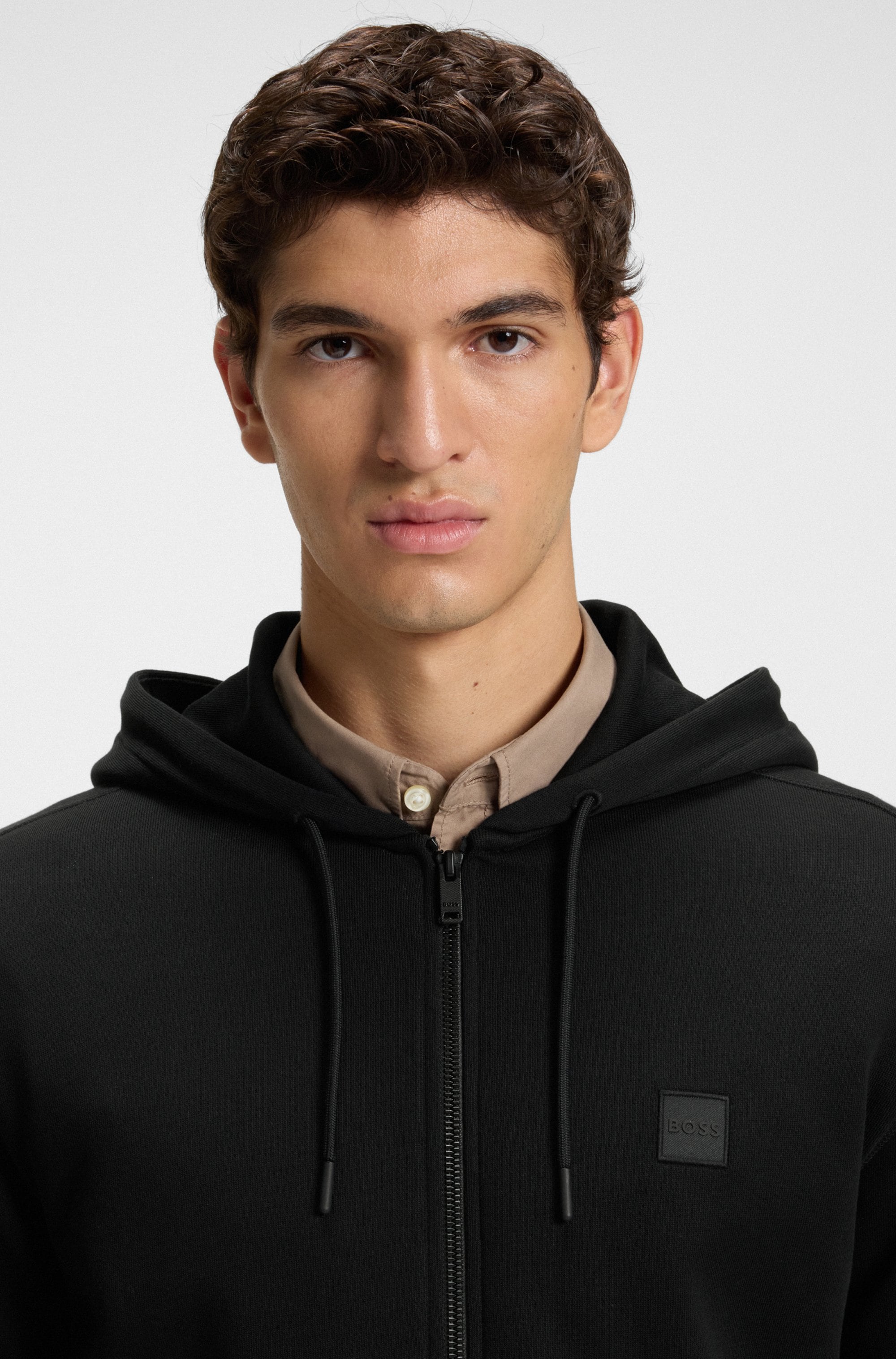 BOSS ORANGE Sweat à capuche »Zetalky« mit Kängurutasche