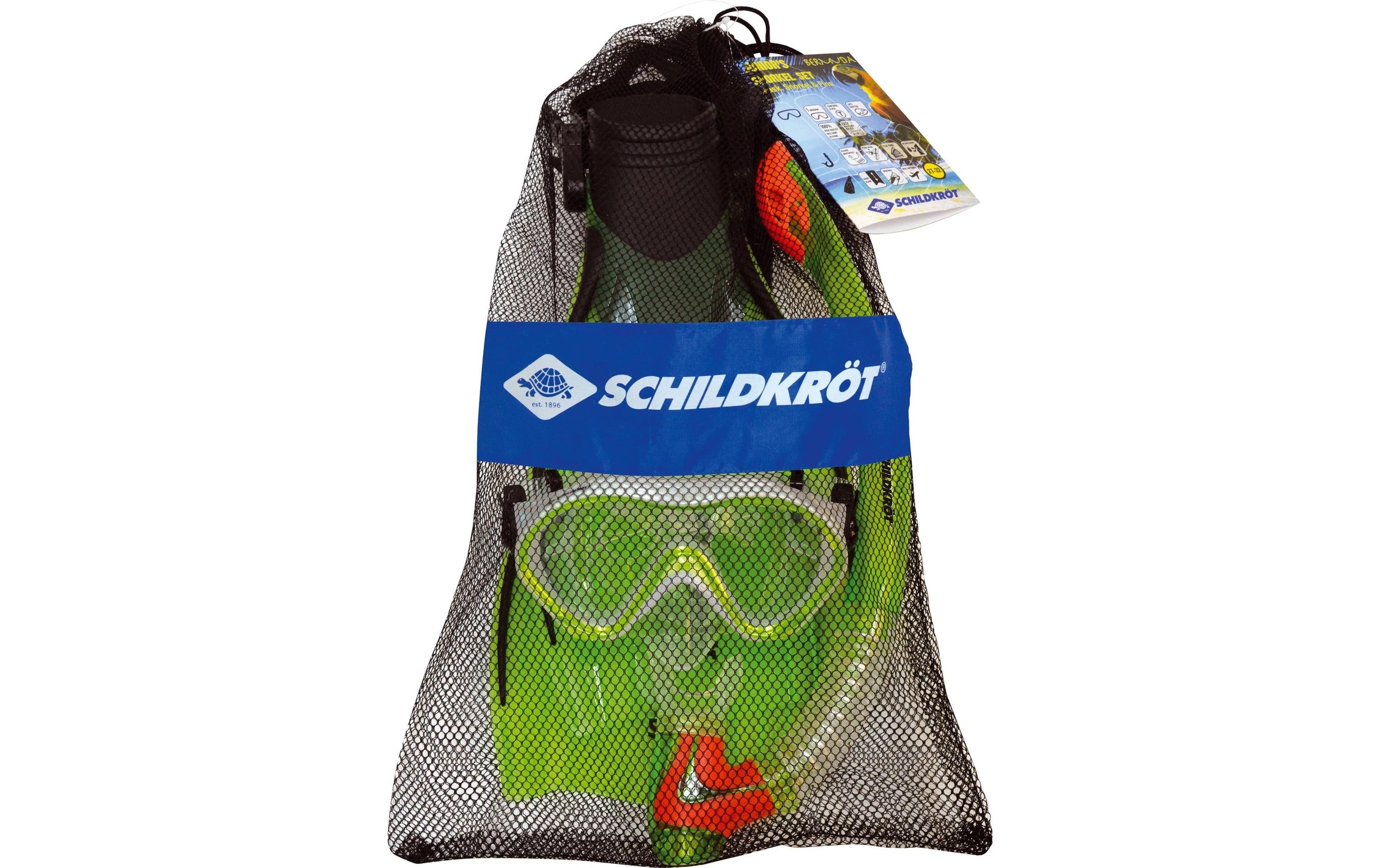 Schildkröt Funsports Taucherbrille »Funsports Schildkröt Junior Schnorchel Set Bermuda Grösse L/XL«