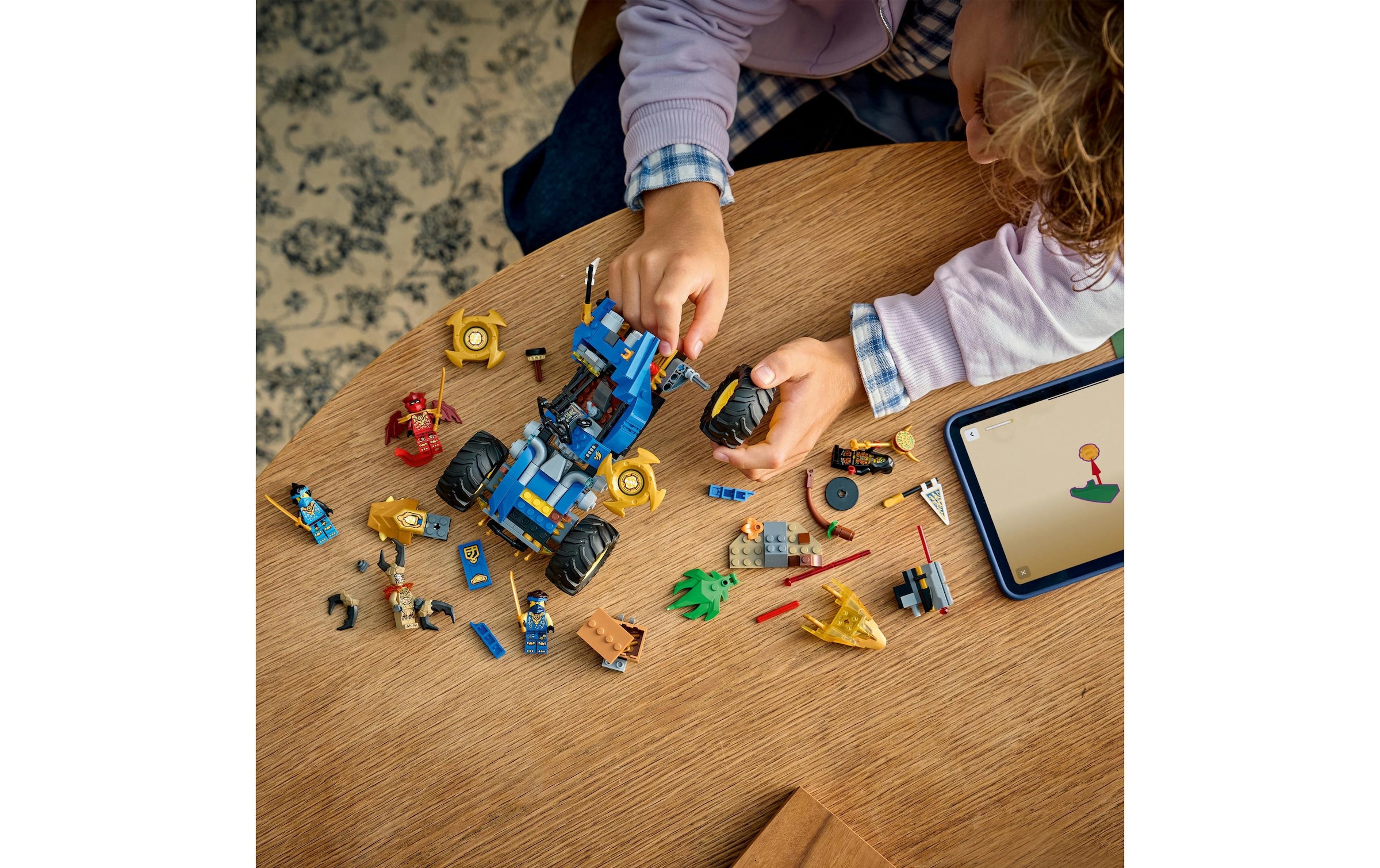   Pions de construction »Ninjago Jays Transformationsflitzer 71856« Kategorie: Fantasy-Welt