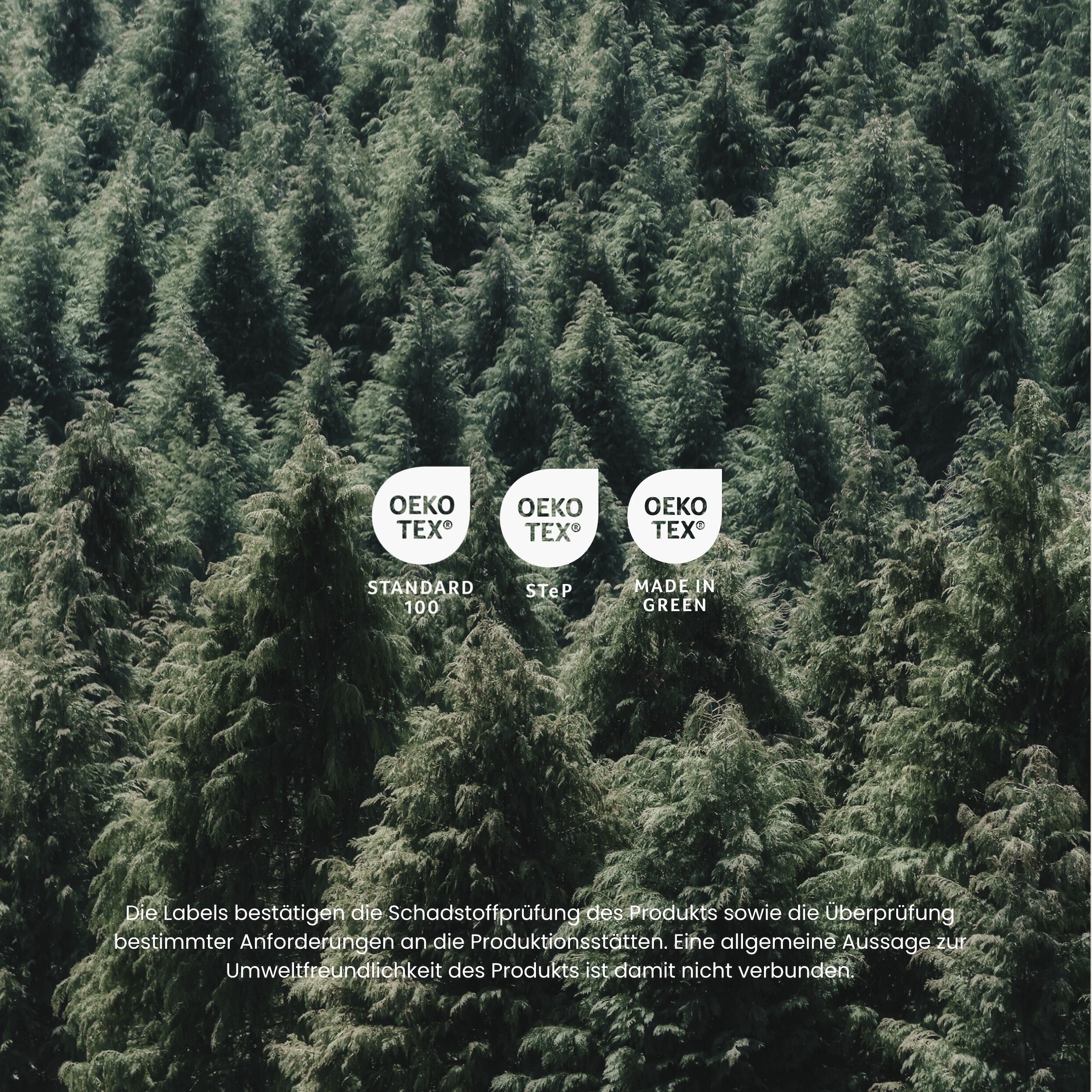 uncover by SCHIESSER Linge de lit »Punto aus edlem Baumwollsatin, 135x200 cm + 80x80 cm« 2 cuis Made in Green