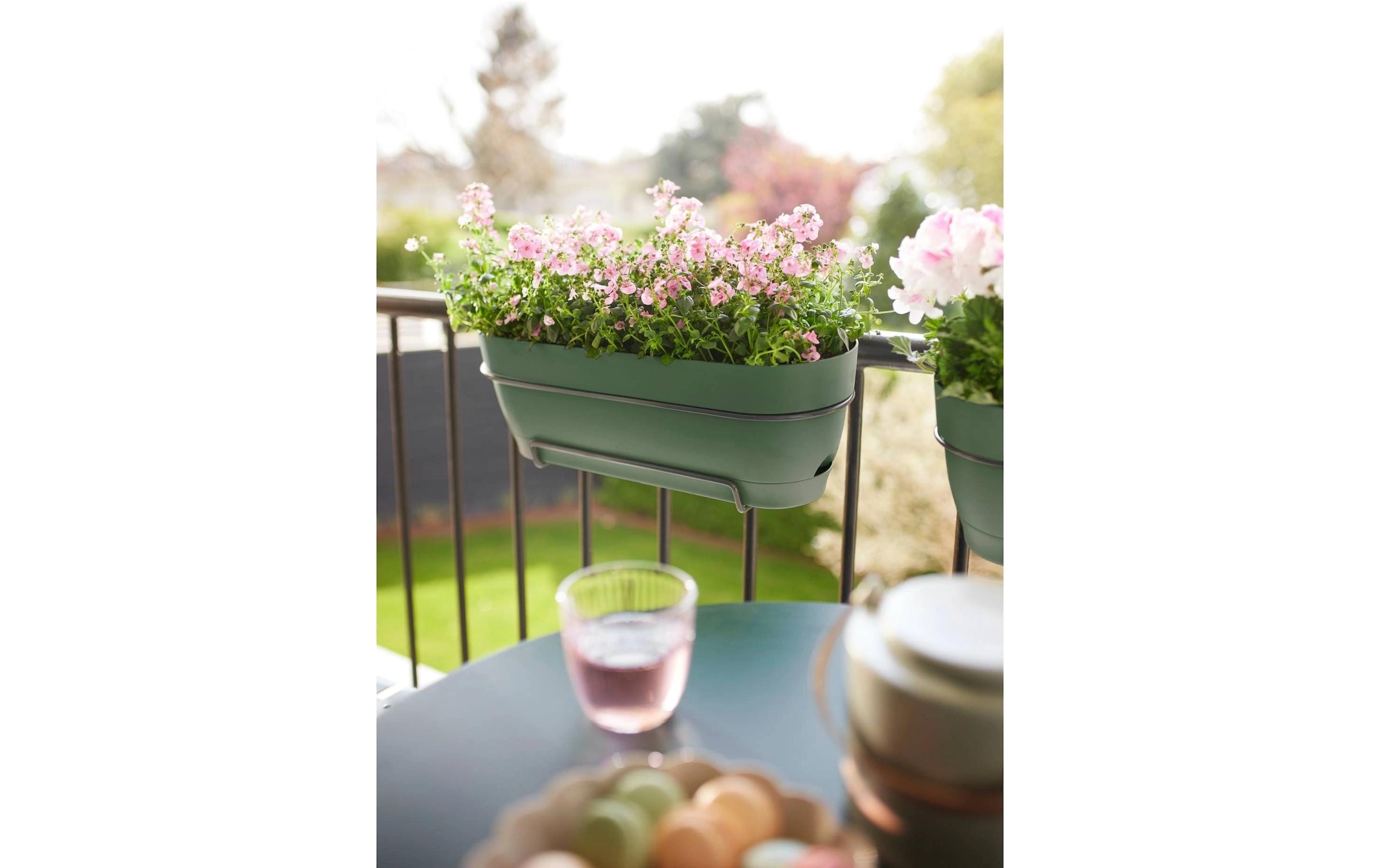 Elho Pot de fleurs »Vibia Campana Balkonkasten Allin1 50 cm«