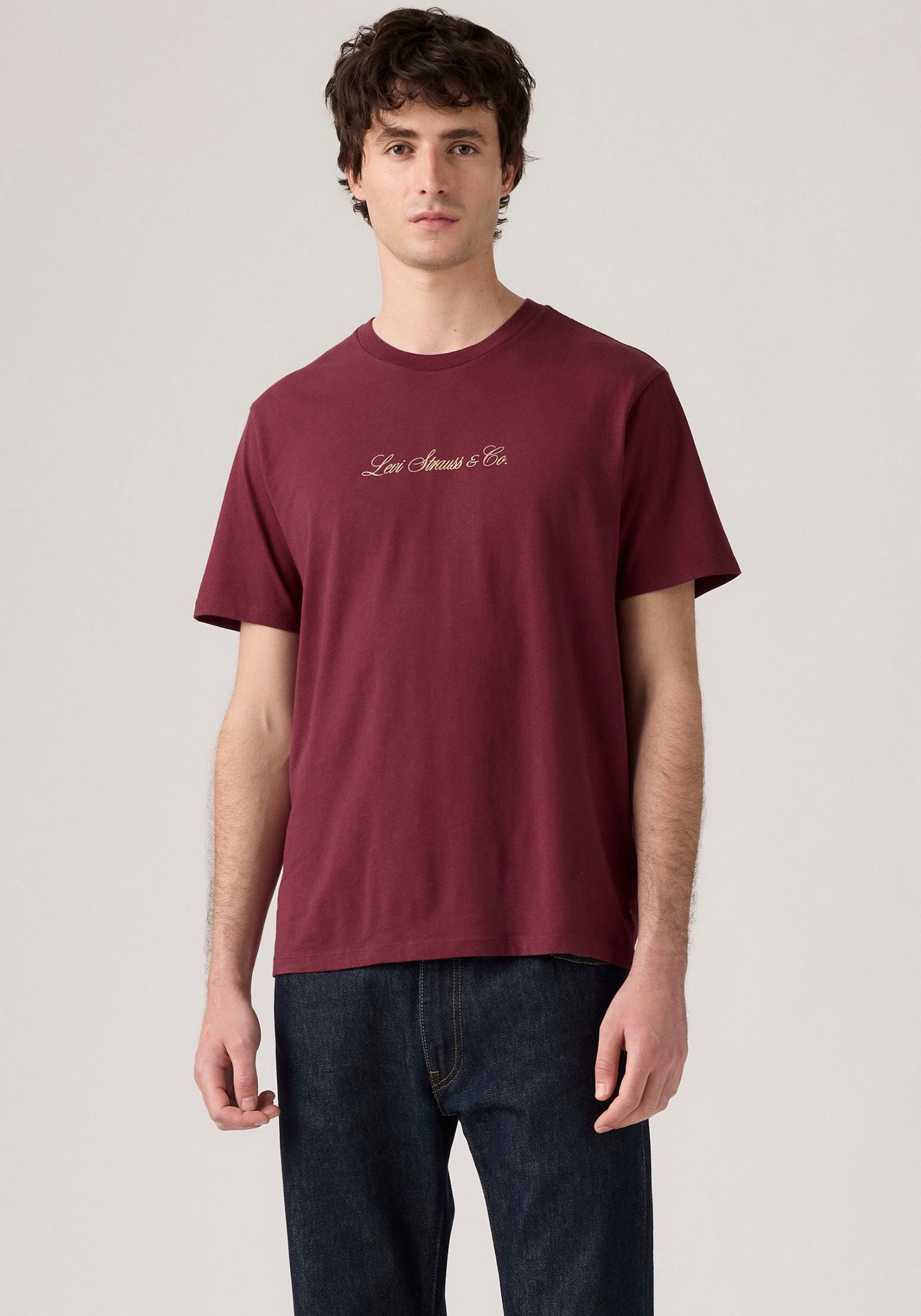 Levi's® T-shirt mit Schriftzug