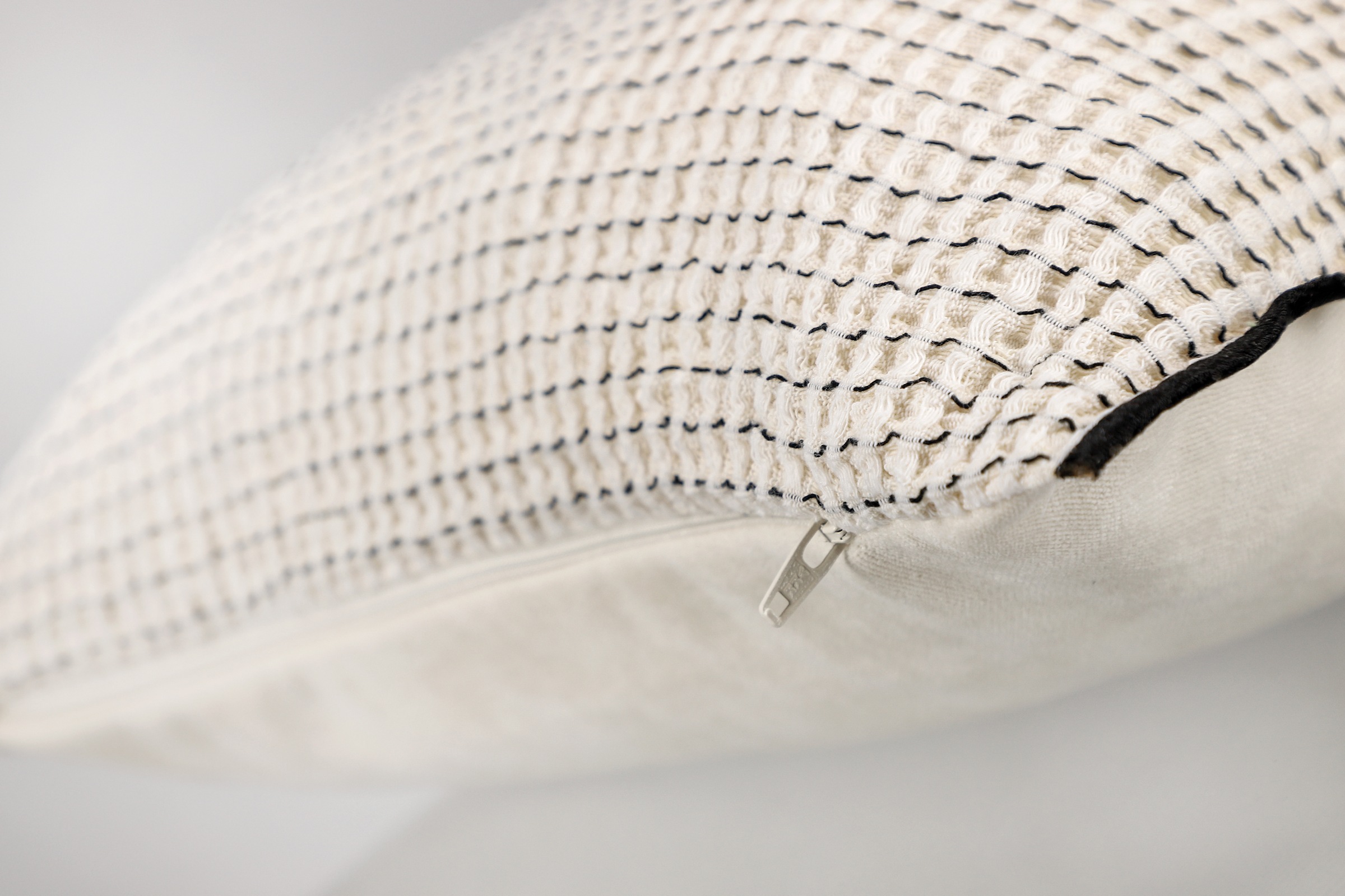 SCHÖNER WOHNEN-Kollektion Dekokissen »Flex« mit Waffelstruktur, Kissenhülle