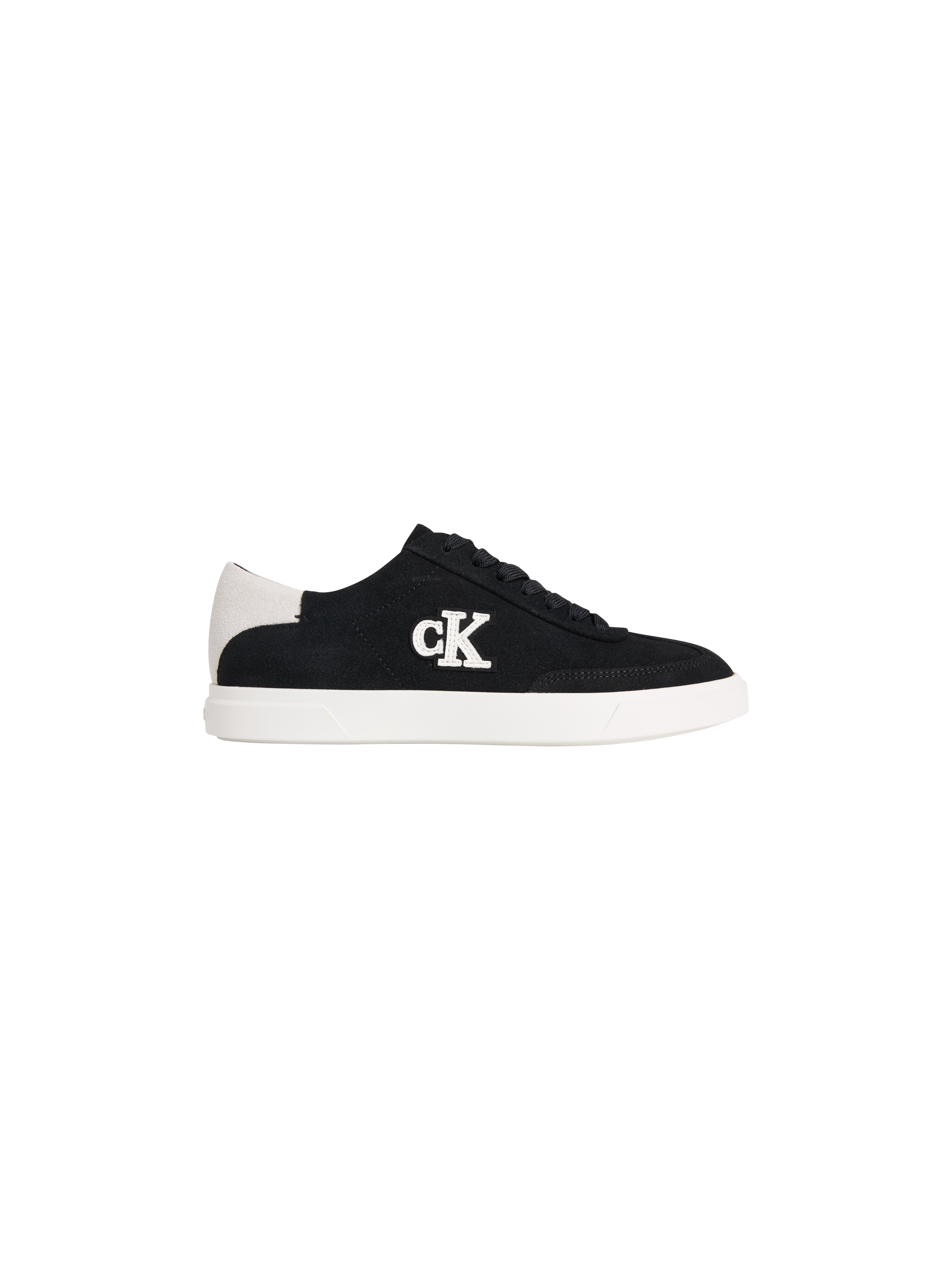 Calvin Klein Baskets à plateforme »LOW PRO CUPS WT SUEDE MG«  Chaussure basse, chaussure à lacets, sneaker décontracté avec logo CK latéral