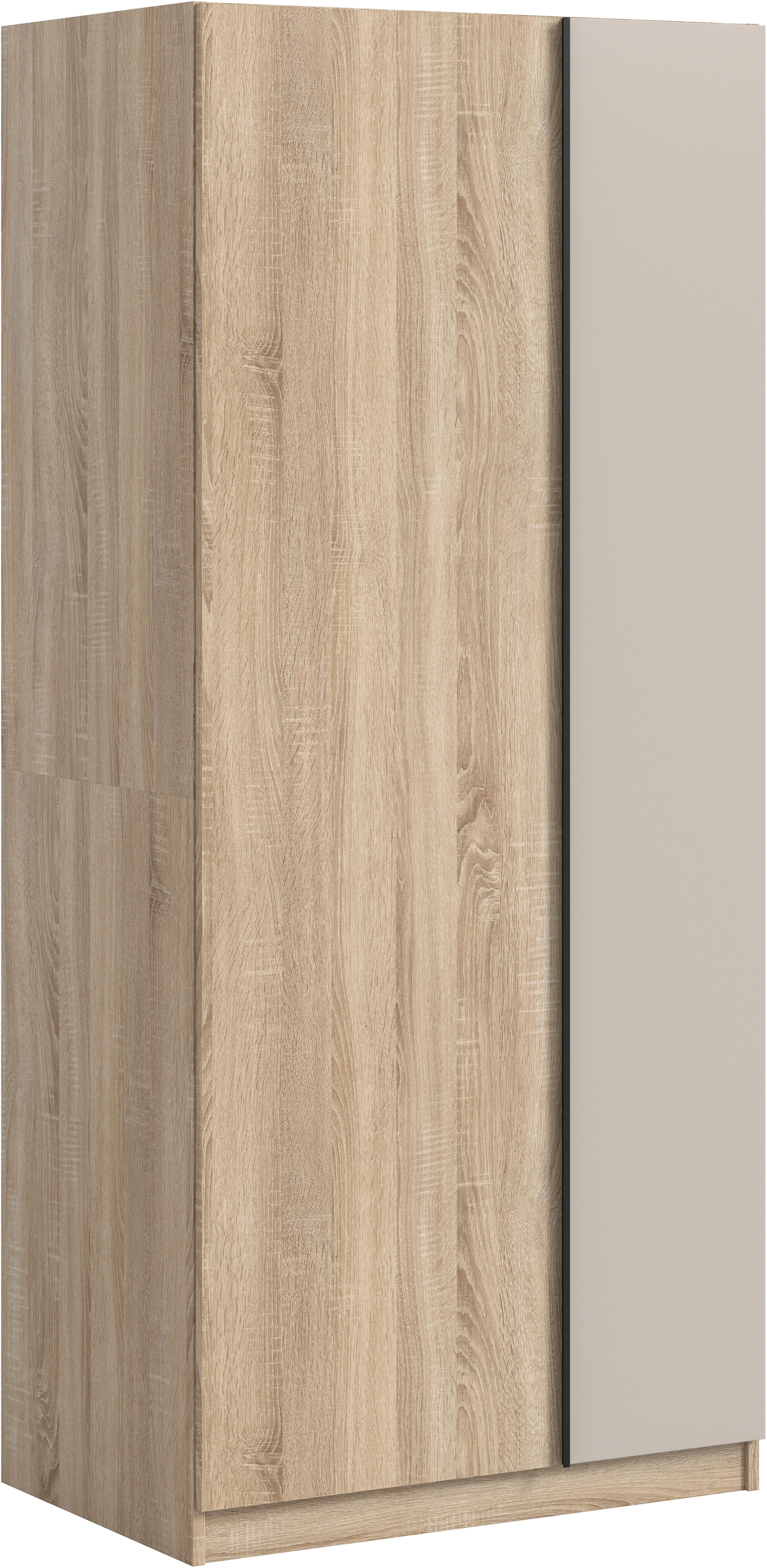 Home affaire Armoires à vêtements »BENDINGO, TOPSELLER!, Schlafzimmerschrank, Schrank, Garderobenschrank« OTTO BESTSELLER, Garderobe & Schlafzimmer,  Breite 80cm, Eiche NB, 2-türig, inkl 1 Kleiderstange und 1 Ablageboden