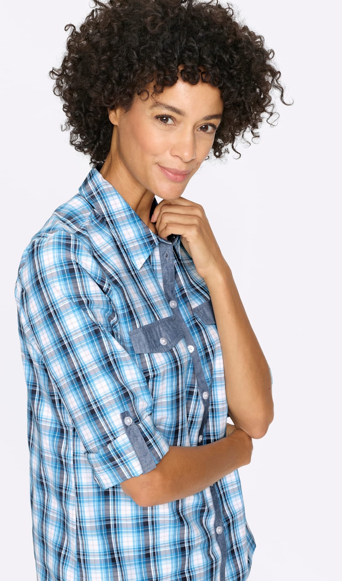 Classic Basics Blouse à carreaux