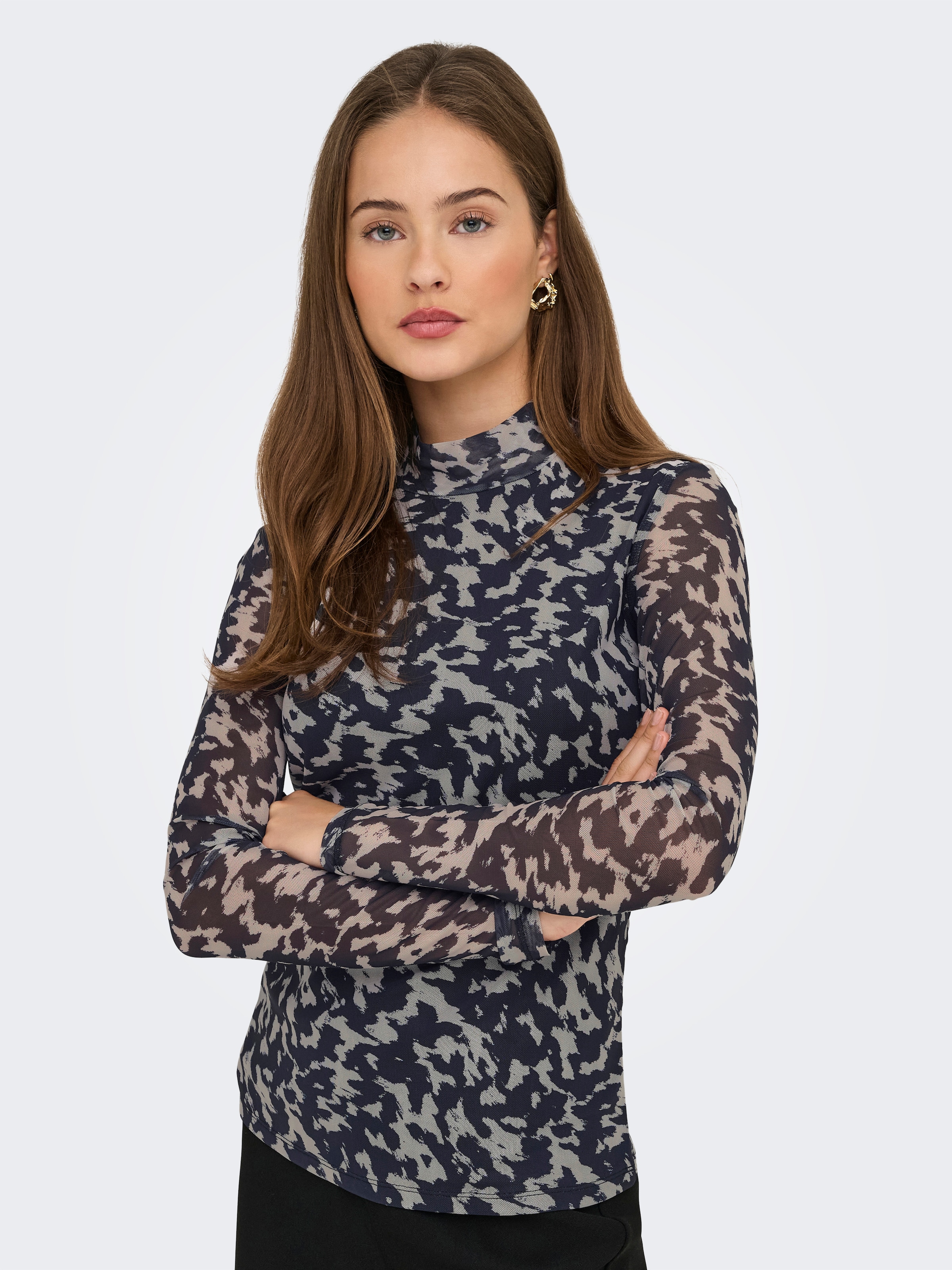 ONLY T-shirt à manches longues »ONLERICA LIFE MESH L/S TOP JRS NOOS«