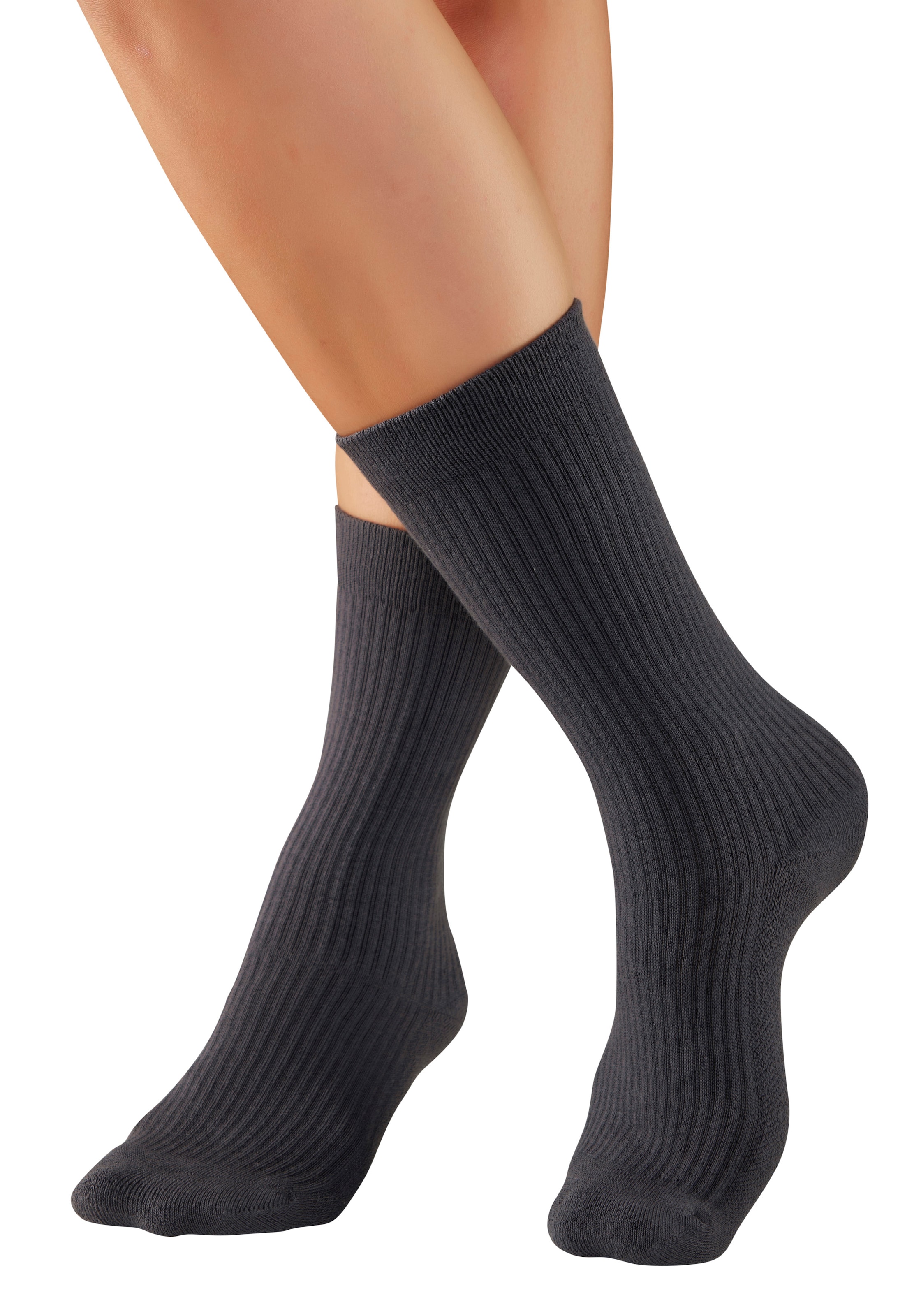 Copenhagen Studios Chaussettes de tennis Packung, 3 cuis tlg. mit grossem Schriftzug