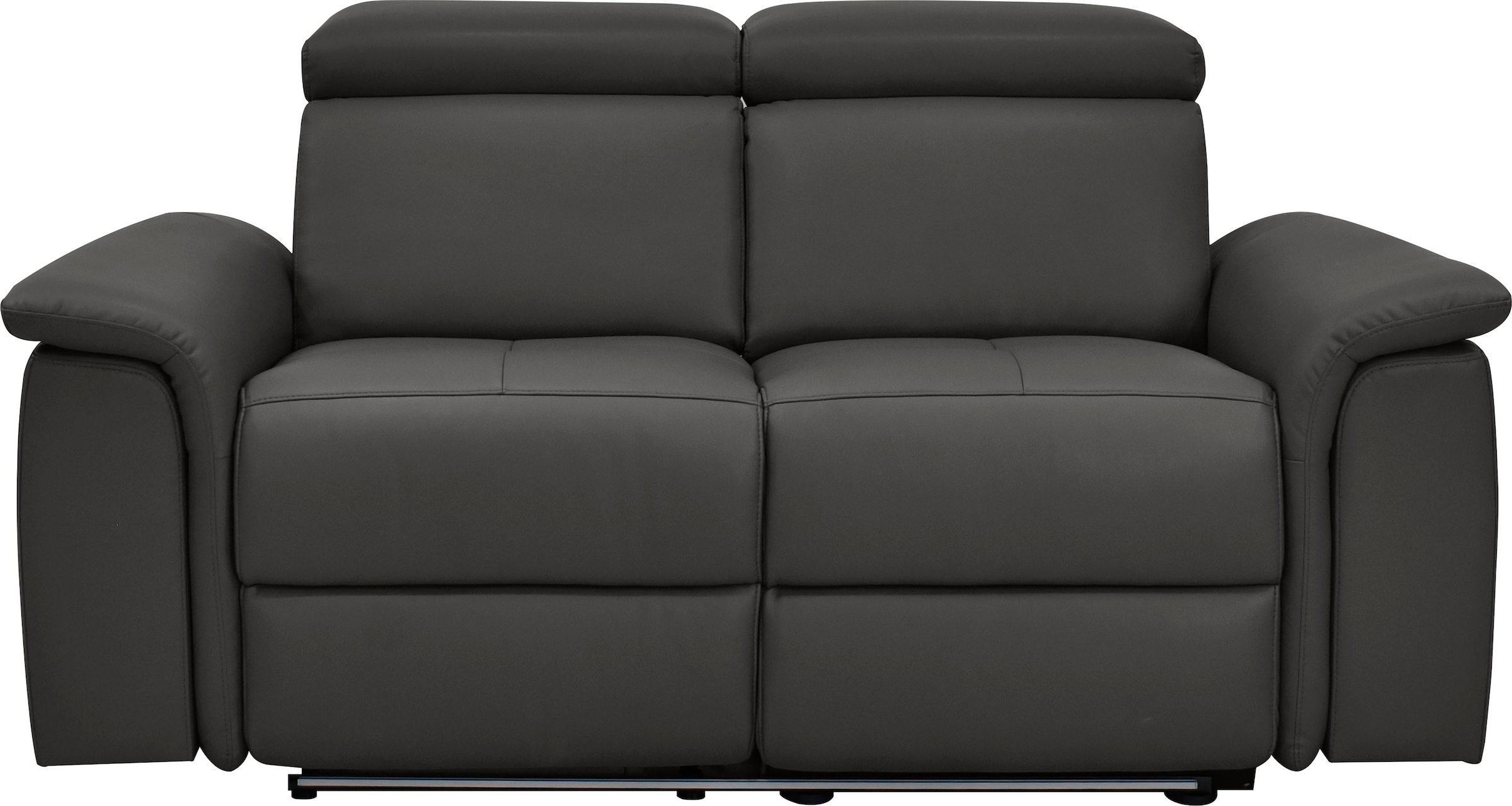 Home affaire 2-Sitzer »Pareli 172cm, manuelle u. elektr. Relaxfunktion« USB, Kopfteil-Verstellung, LED, in Echtleder, Kunstleder, Web