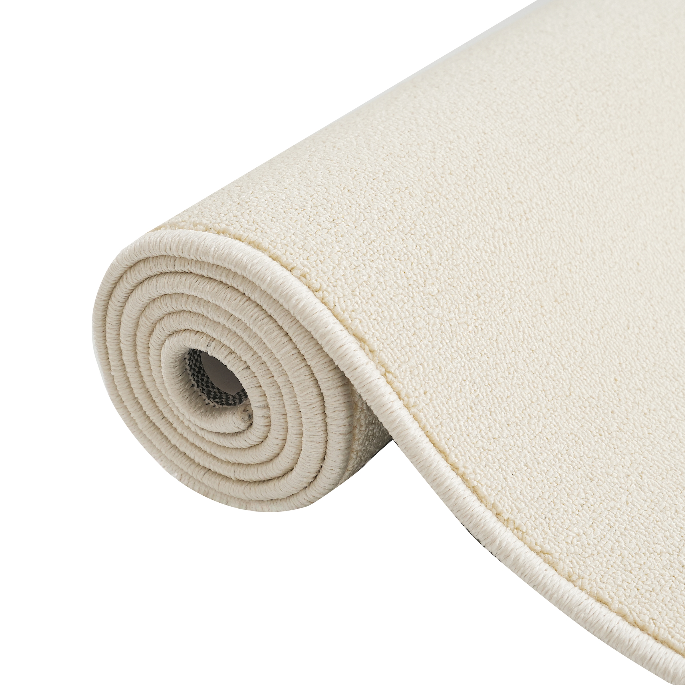 GOODproduct Teppich »Jola, Uni-Farben, besonders dichte Qualität, Boho« rechteckig 10 mm Höhe Wohnzimmer, Schlafzimmer, Flur, Kinderzimmer, wasserabweisend