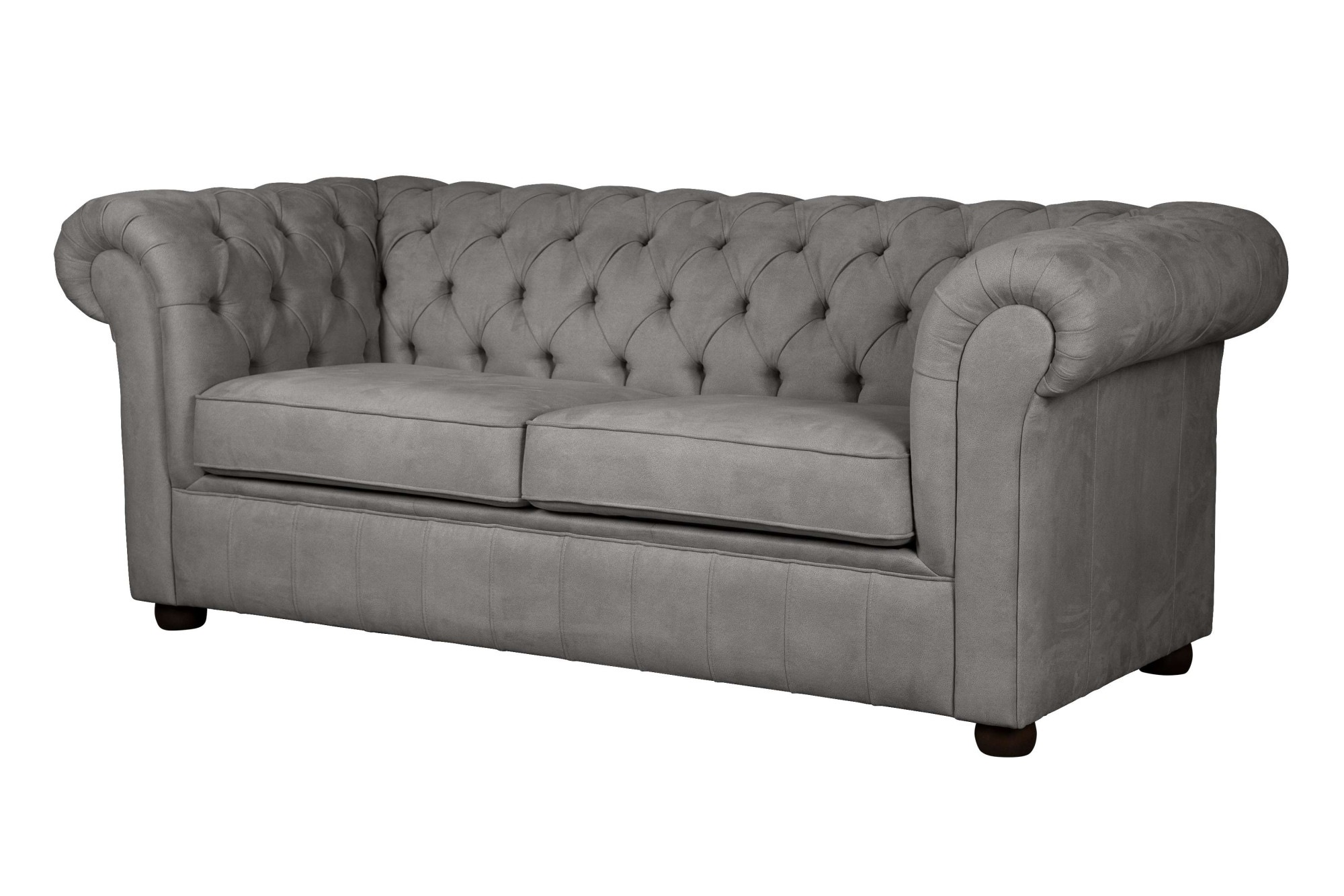 Home affaire 3-places »CHARENTE, optionale Schlafsofa, Chesterfield-Sofa, Bettfunktion« mit edler Knopfheftung und typischen Armlehnen, B/T/H 198/89/74 cm
