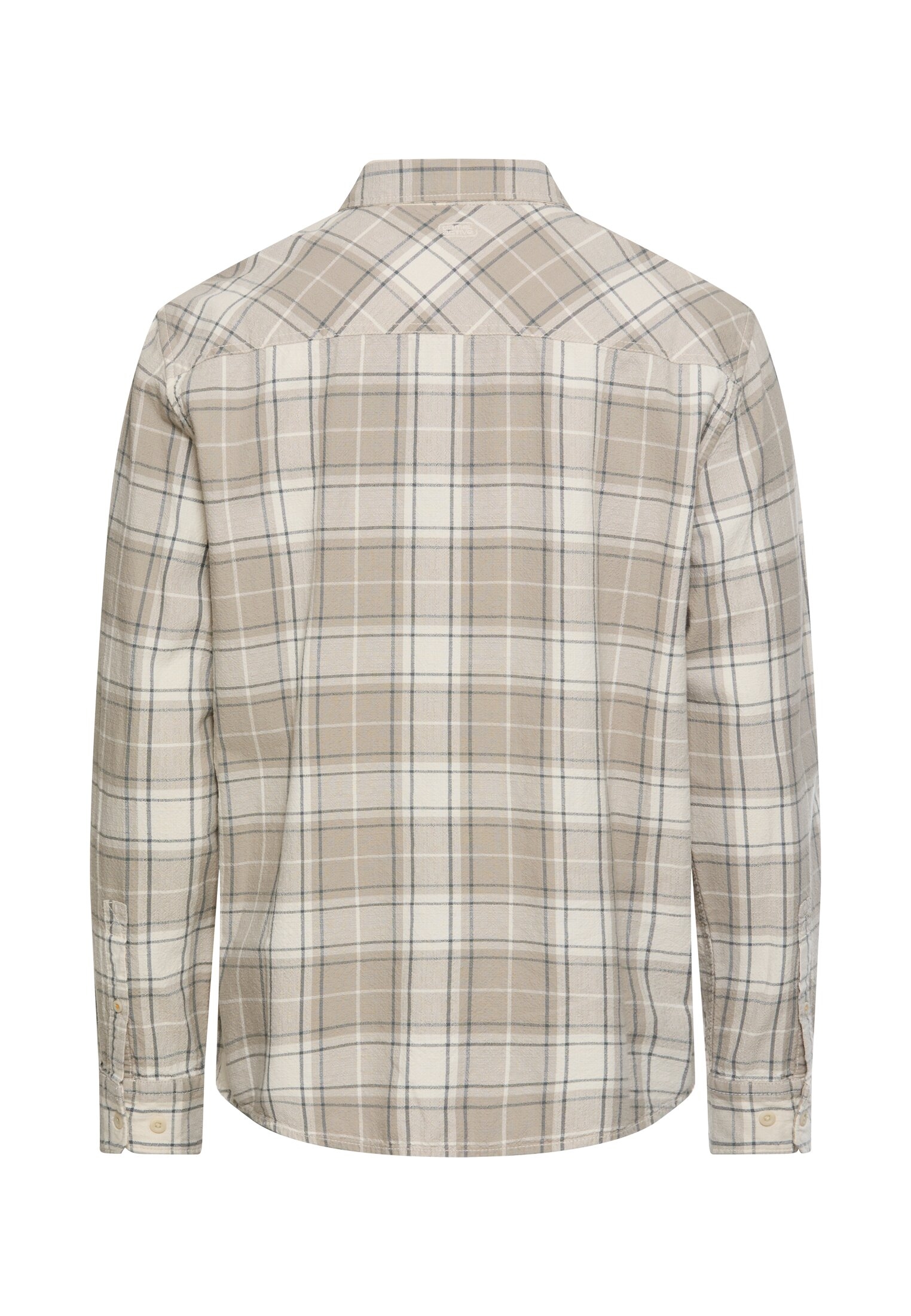 camel active Langarmhemd mit Karo-Muster