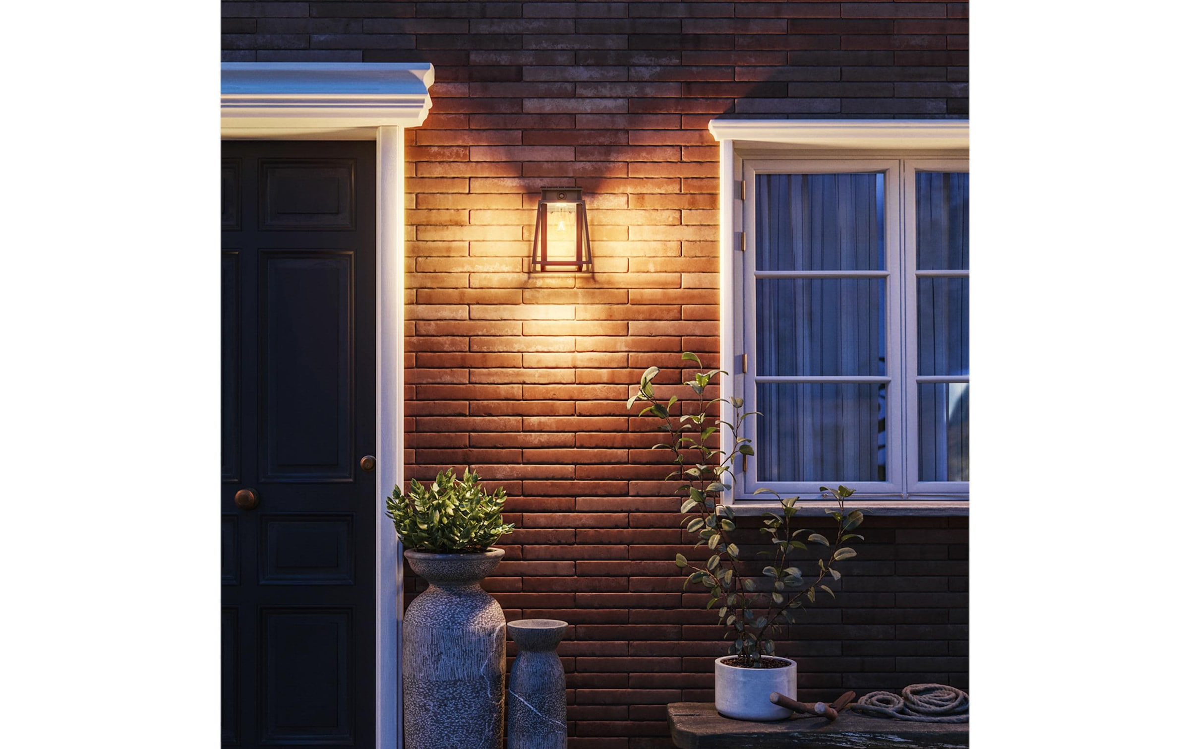 Philips LED Solarleuchte Warmweiss