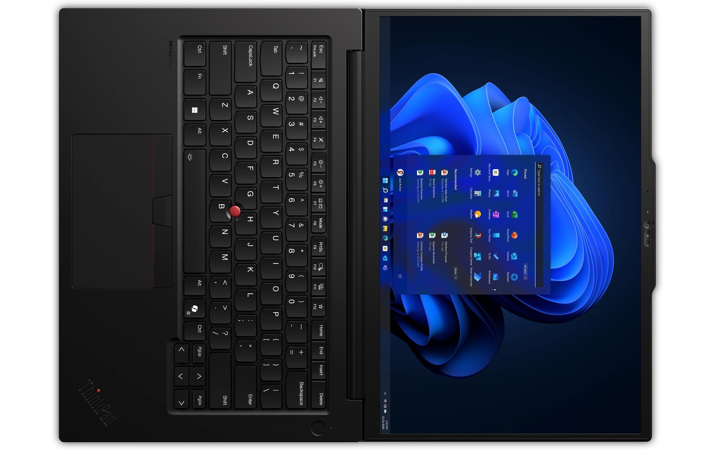 Lenovo Ordinateur portable »ThinkPad P14s Gen 6 (Intel)« / 14,5 ″ Intel Core Ultra 7 1.000 GB SSD