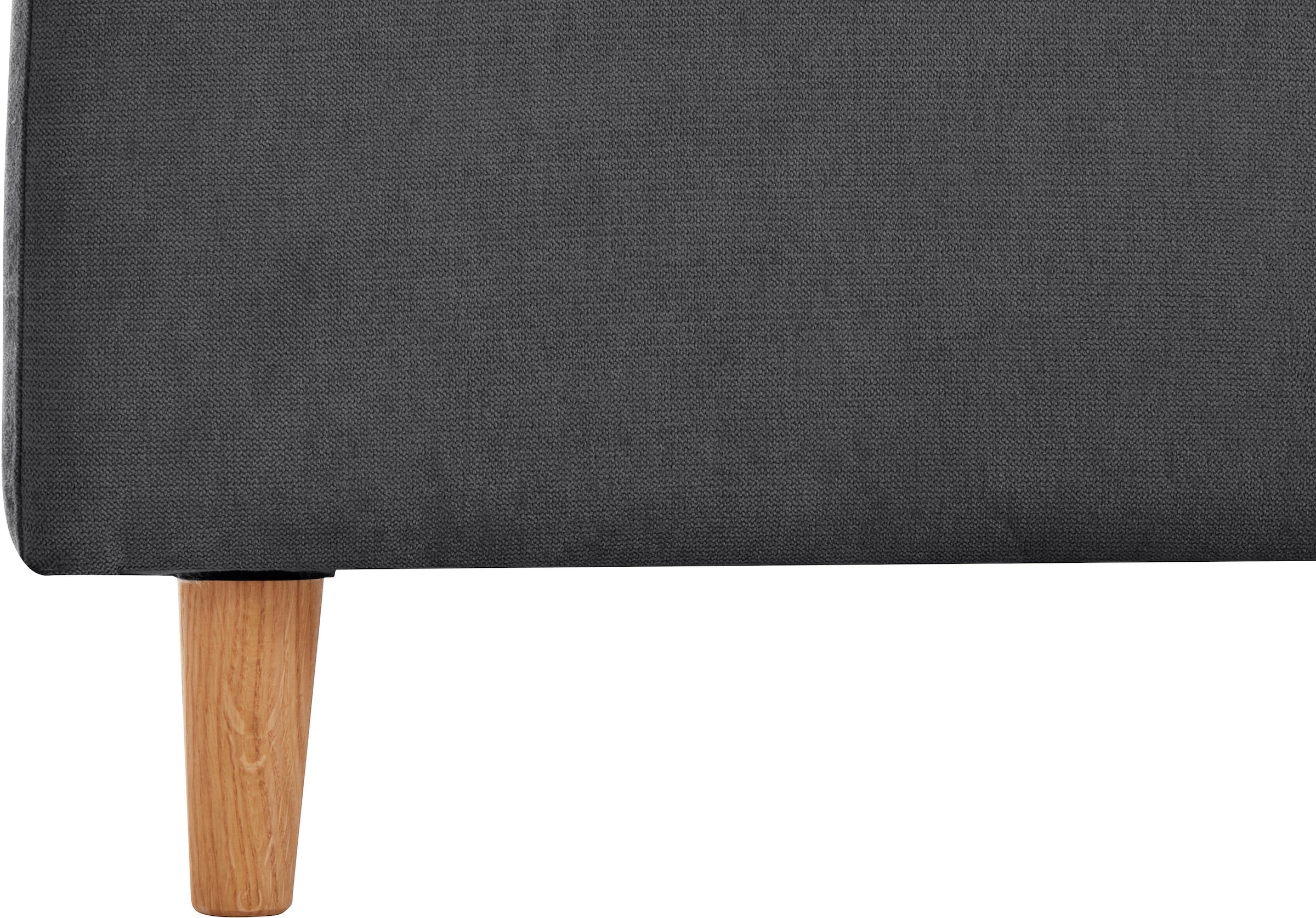 Leonique Polsterbett »Louanne« mit schöner Knopfheftung im Rückenteil, inkl. Bettkasten