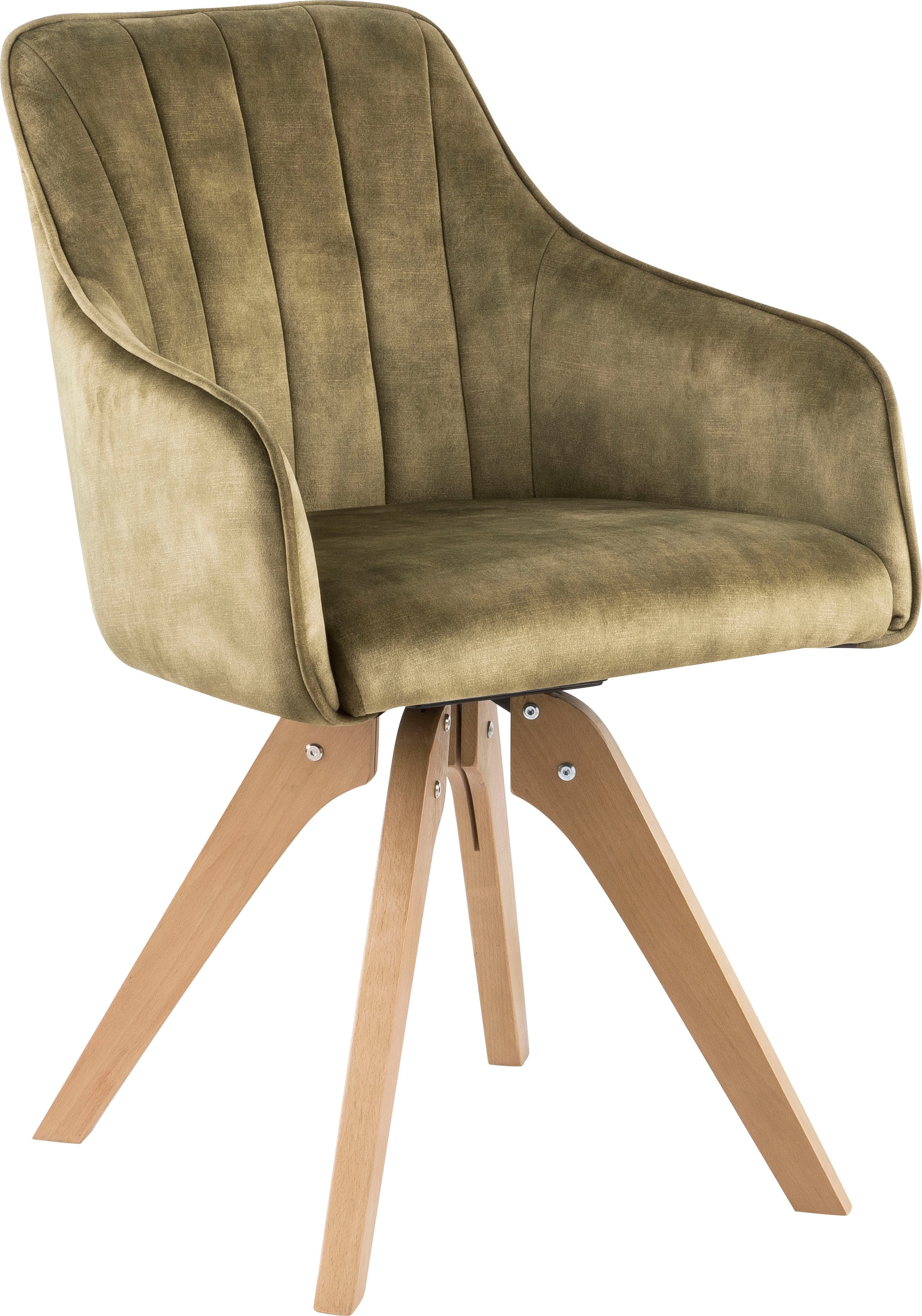 Home affaire Drehstuhl »Sa Calobra« (Set) 2 Stk.mit Rückensteppung