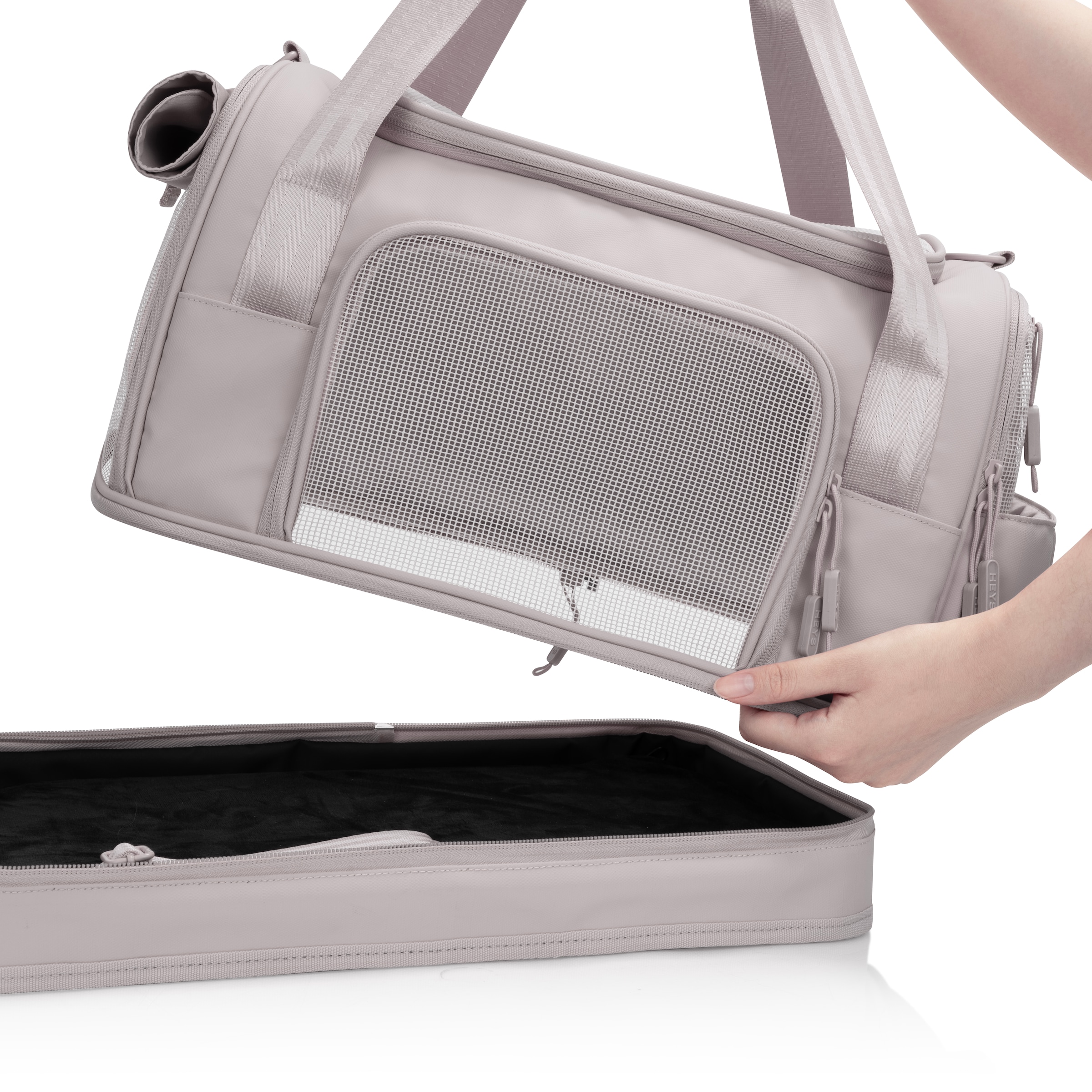 Heys Sac de transport pour animaux »Heys Pawsenger« valise pour animaux, sac de transport pour animaux, adapté pour bagage à main selon la recommandation IATA