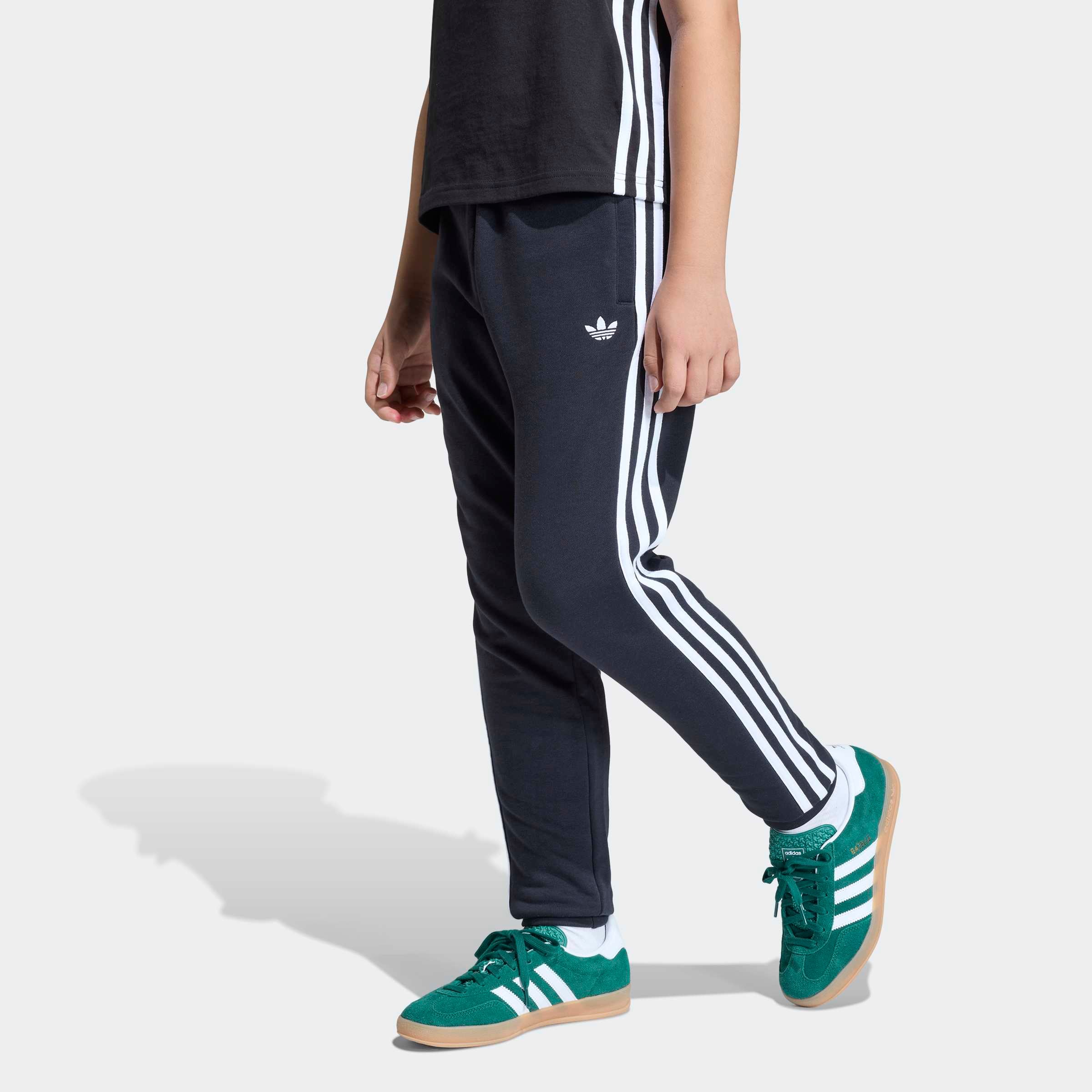 adidas Originals Pantalon de sport »3S PANTS«  pour enfants, avec élastique, en coton et polyester