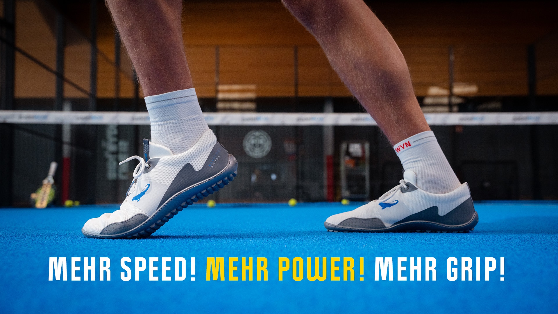 Leguano Barfussschuh »SPINWYN PADEL«  Freizeitschuh, Halbschuh, Schnürschuh für Maschinenwäsche geeignet