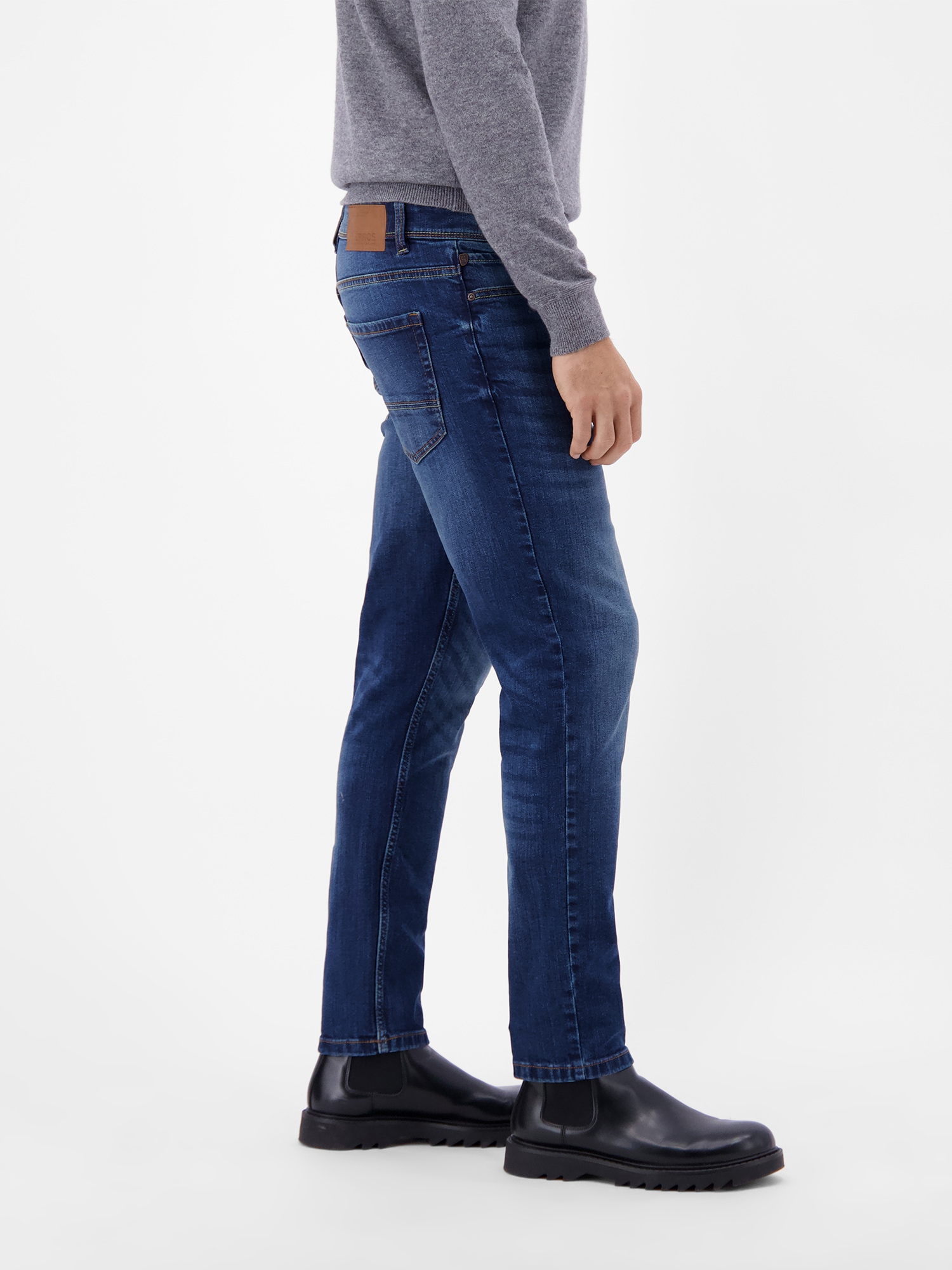 LERROS Jeans slim »CONLIN 5-Pocket Stretch-Denim, SLIM FIT, unifarben«